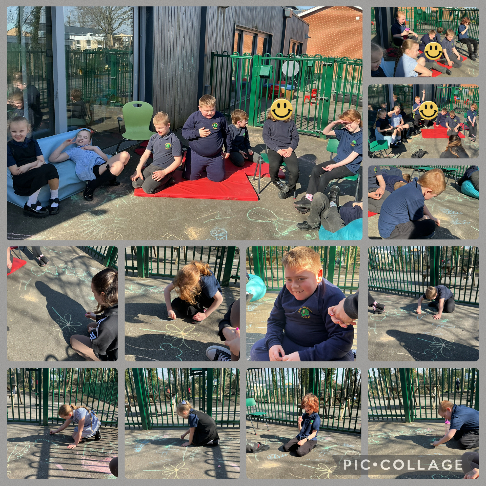 Image of Communication session outside!!