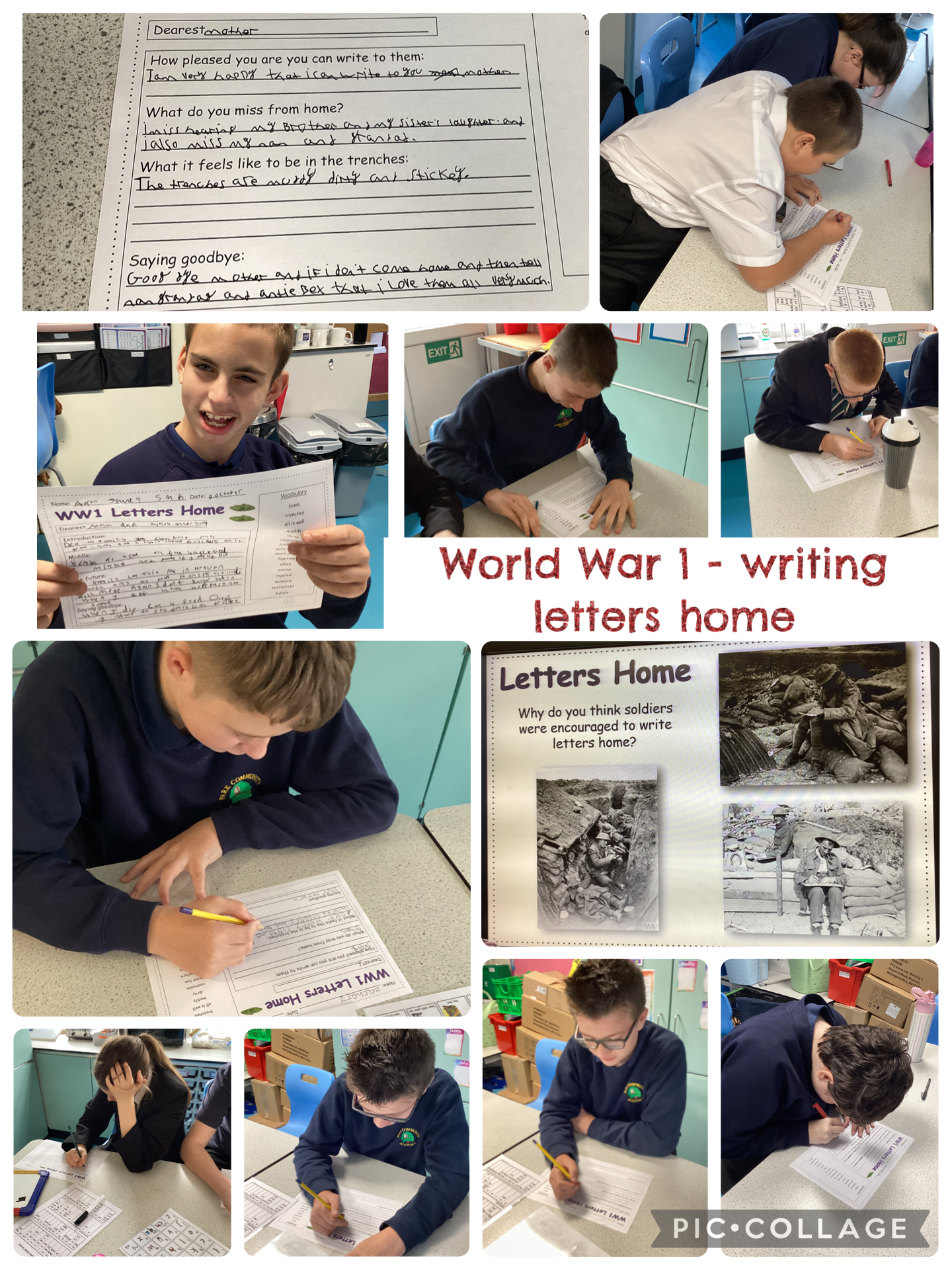 Image of Letters Home during WW1