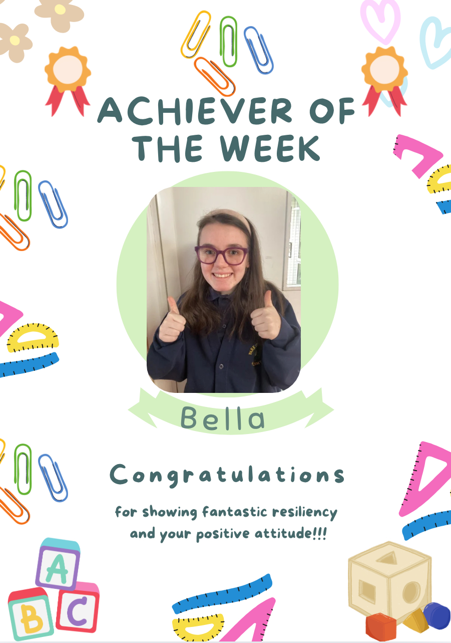 Image of Achiever of the Week 