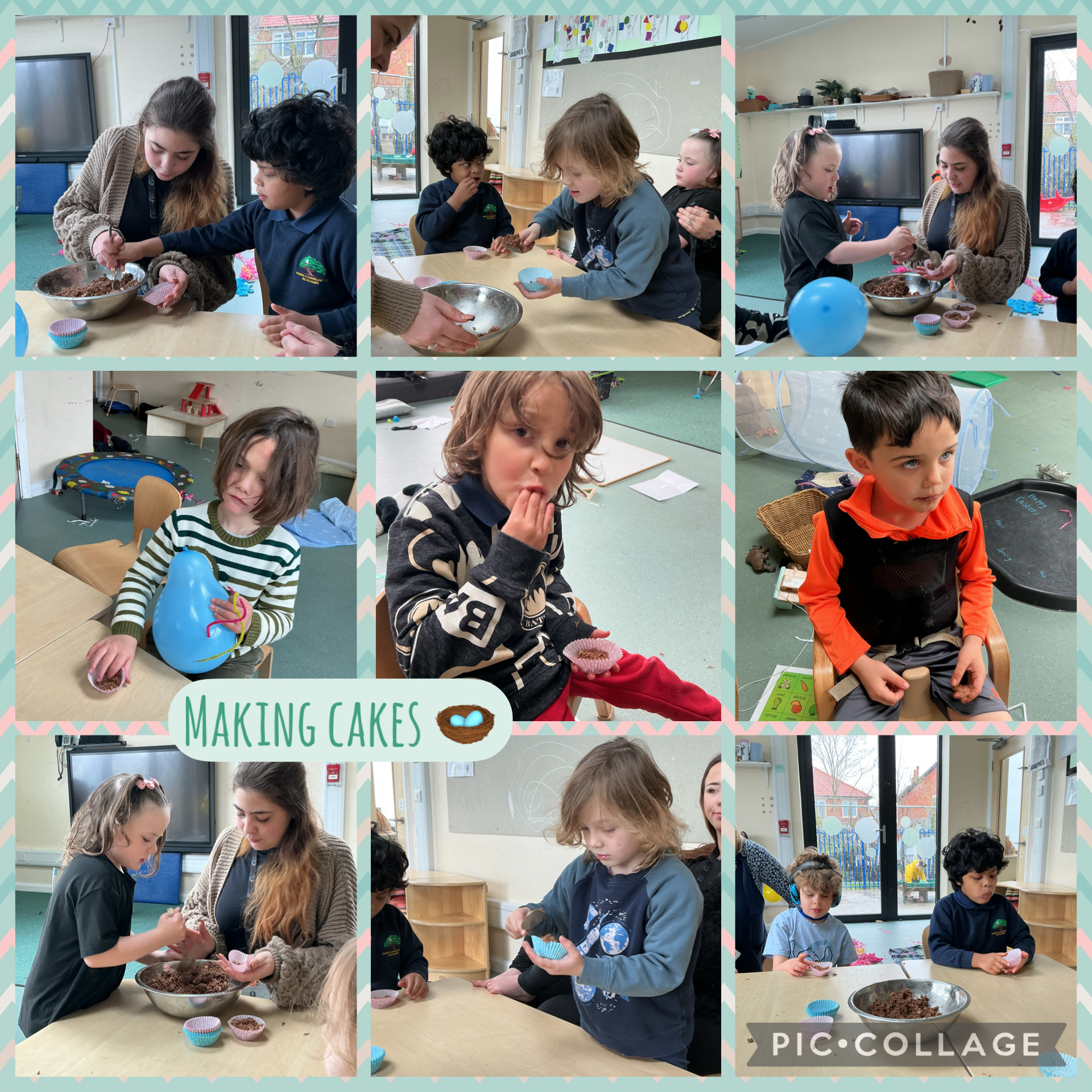 Image of Chocolate nests 