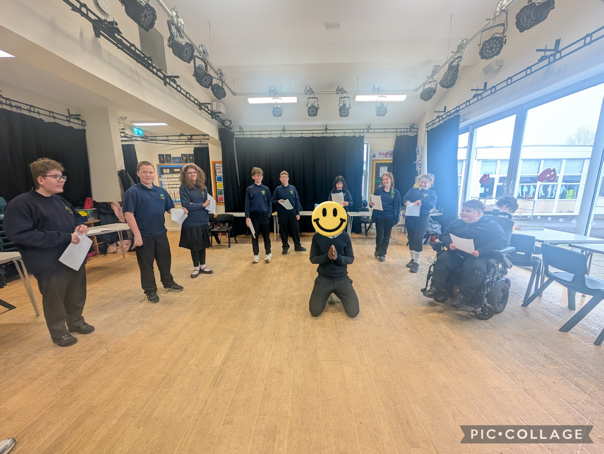 Image of Rehearsing for the Royal Shakespeare Show 
