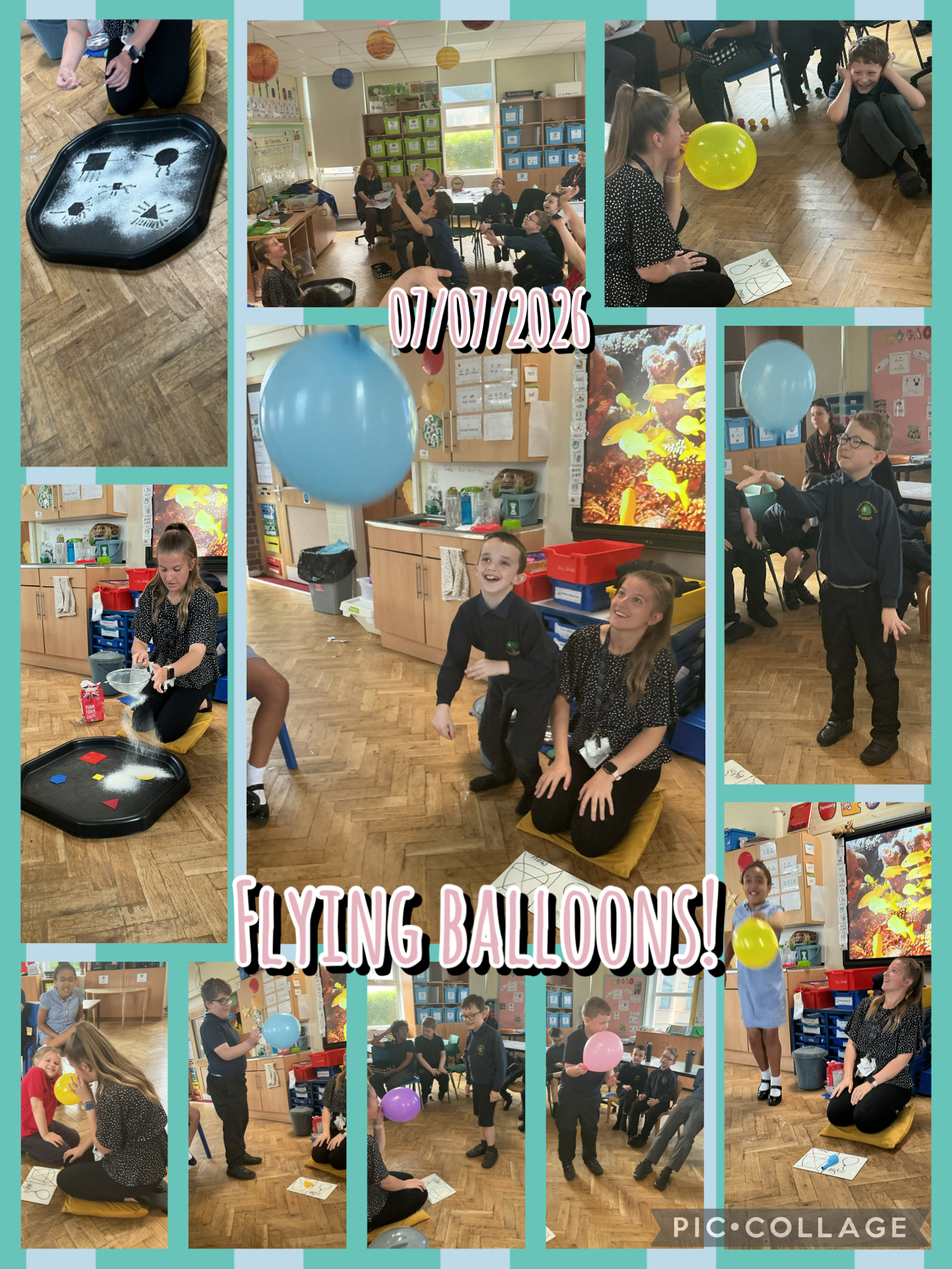 Image of Flying Balloons