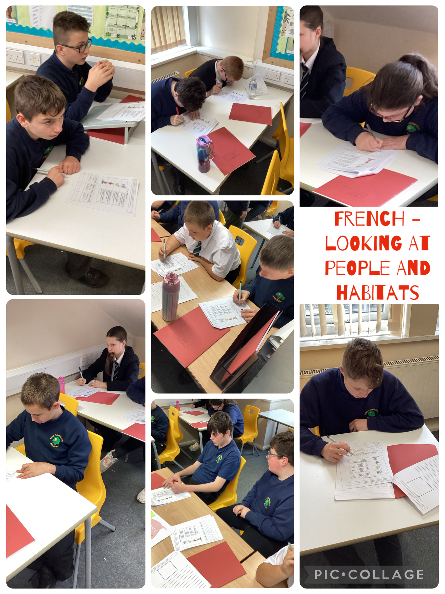 Image of People and Habitats in French
