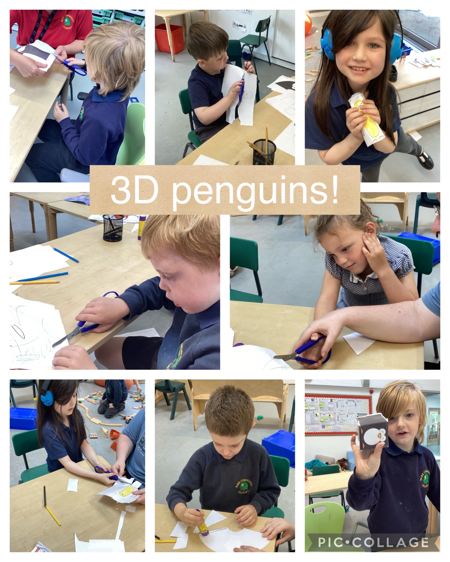 Image of 3D Penguins!