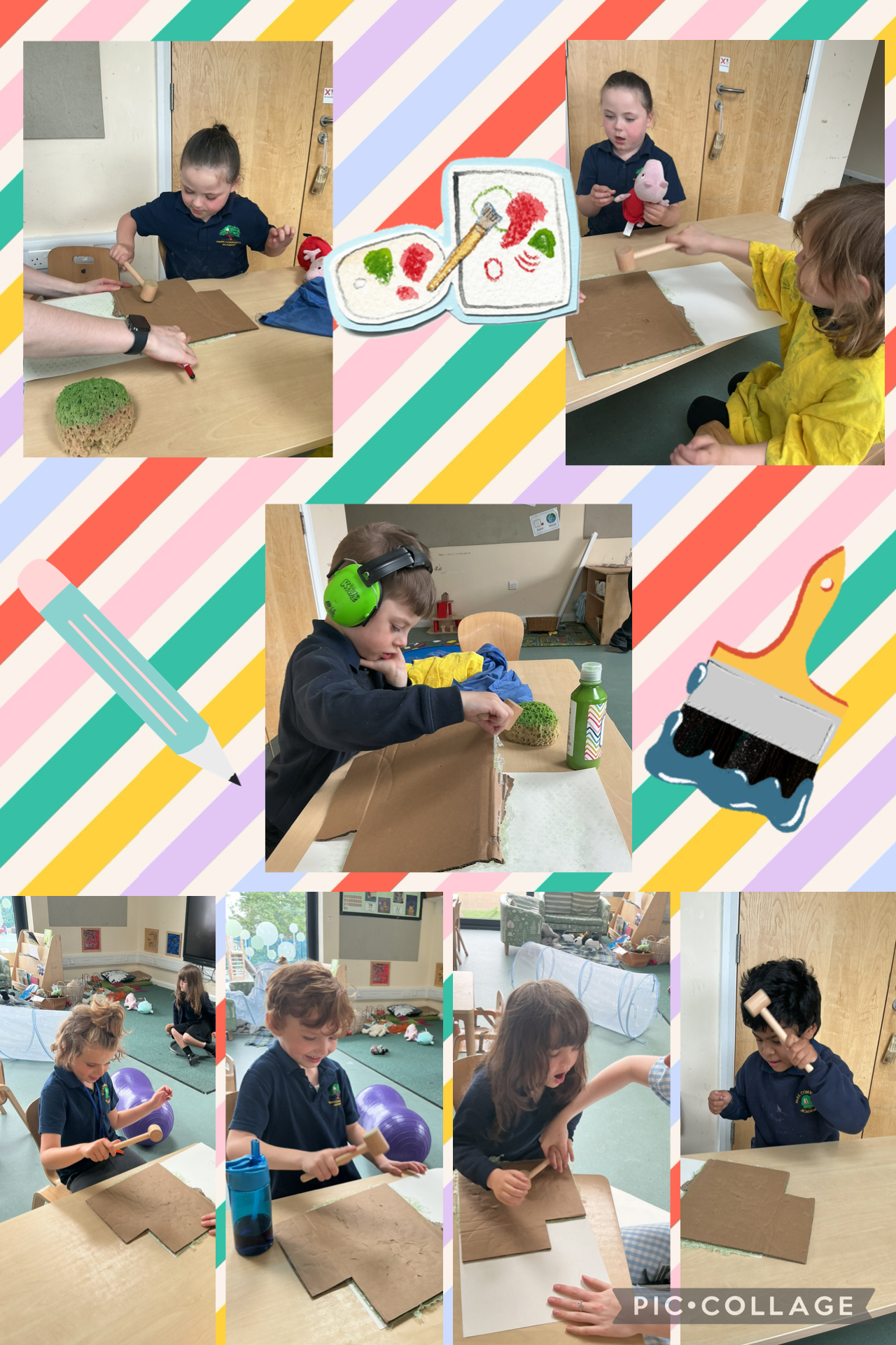 Image of Snail paintings!