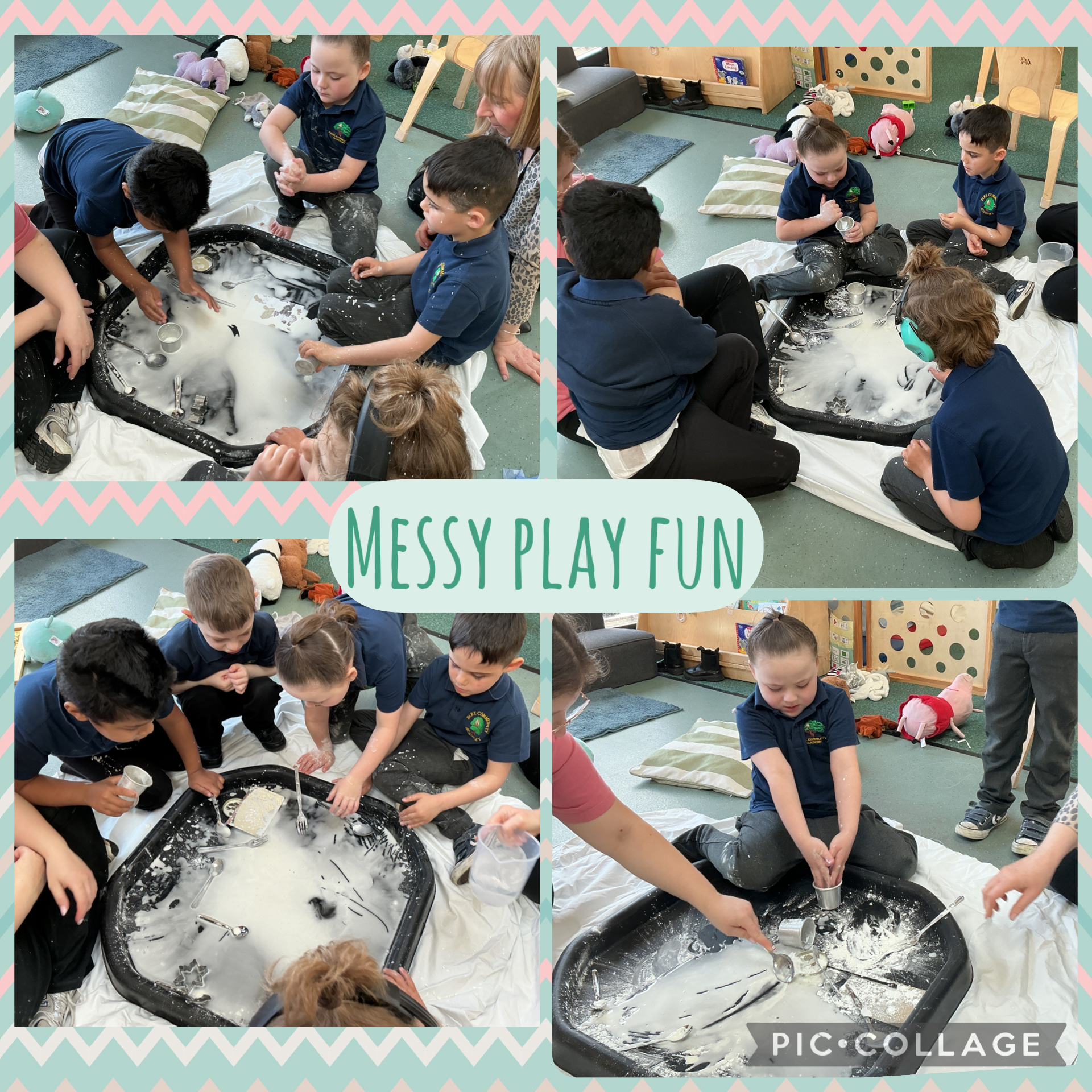Image of Messy play fun 