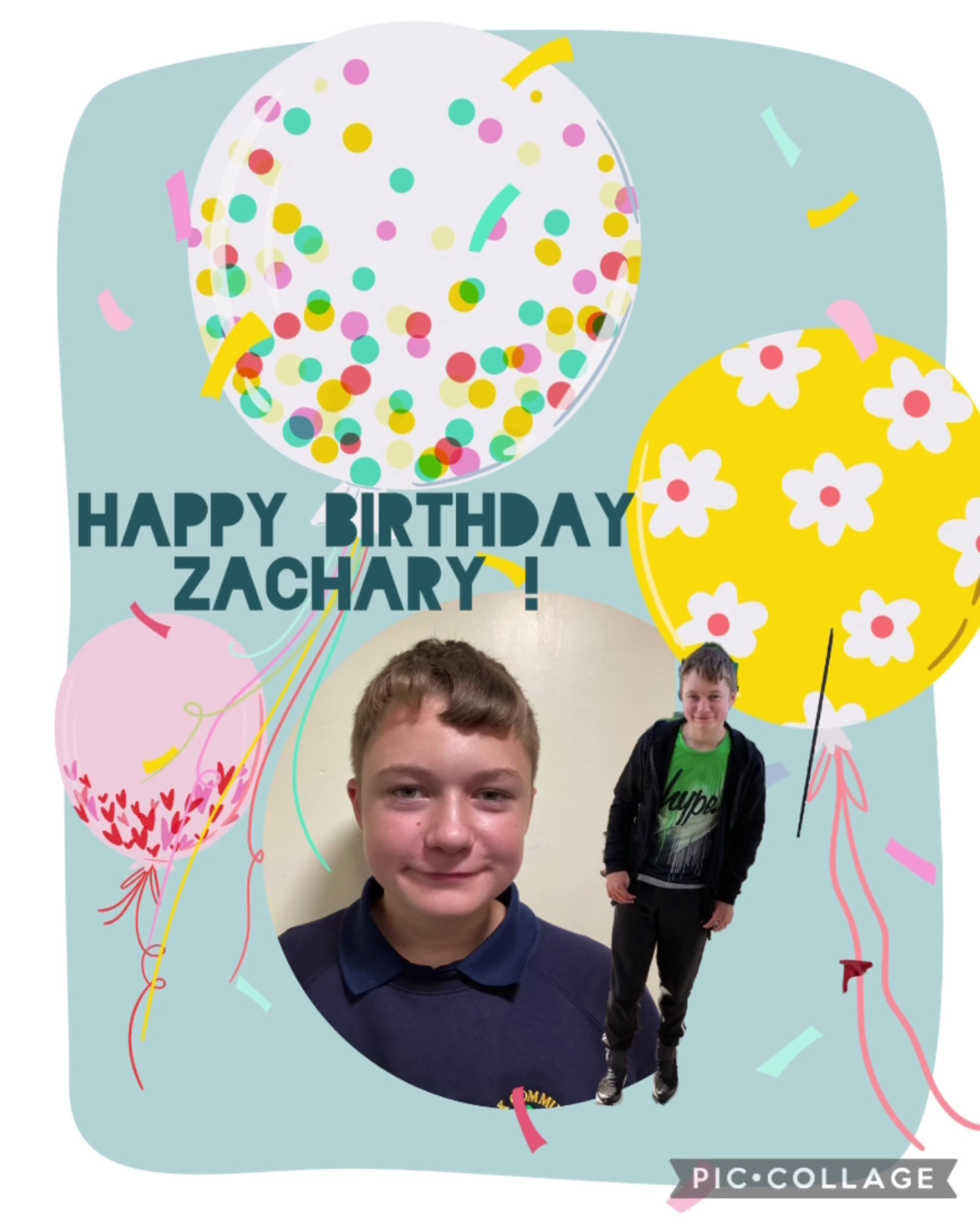Image of Happy Birthday Zachary !