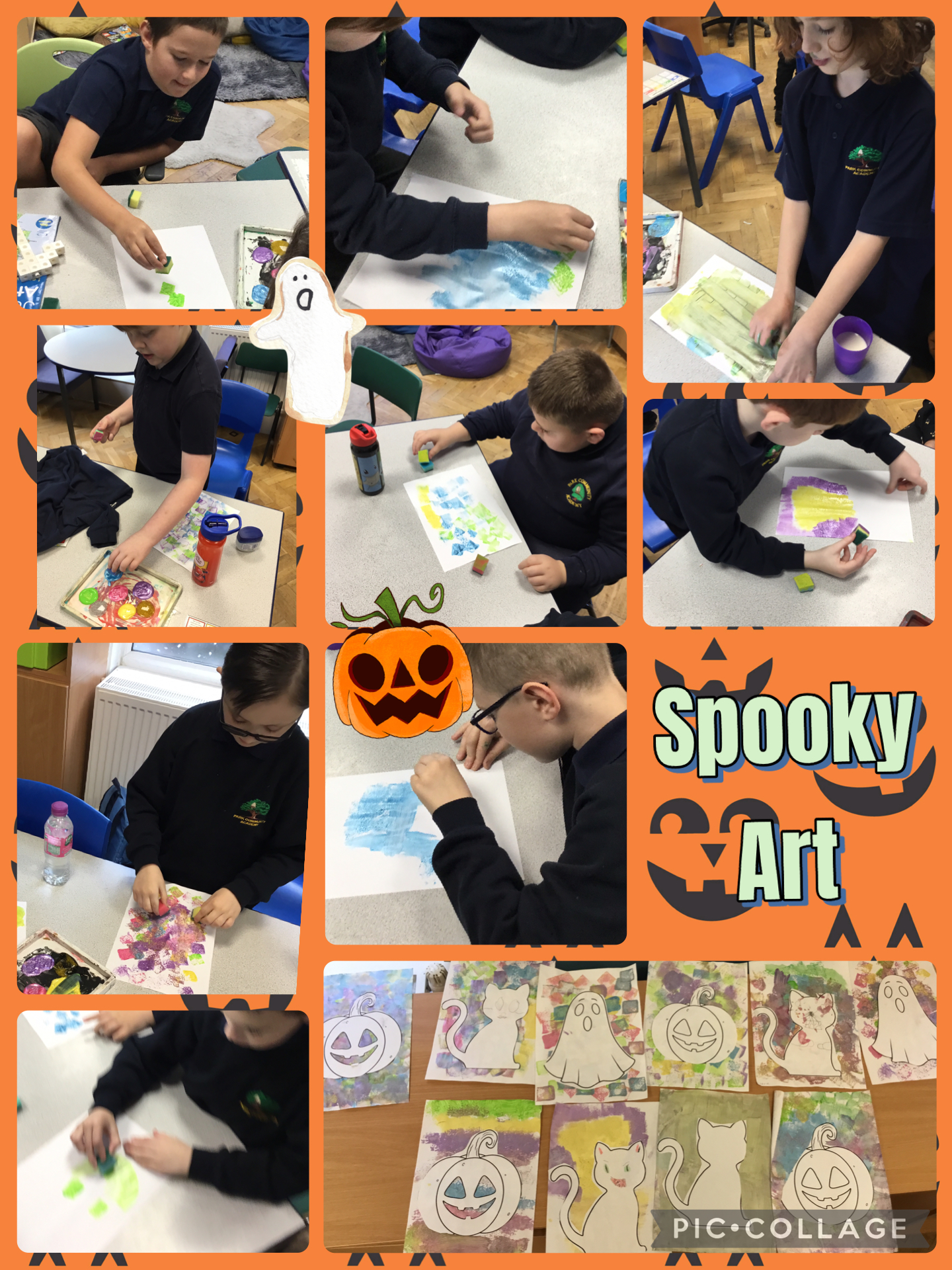 Image of Spooky art