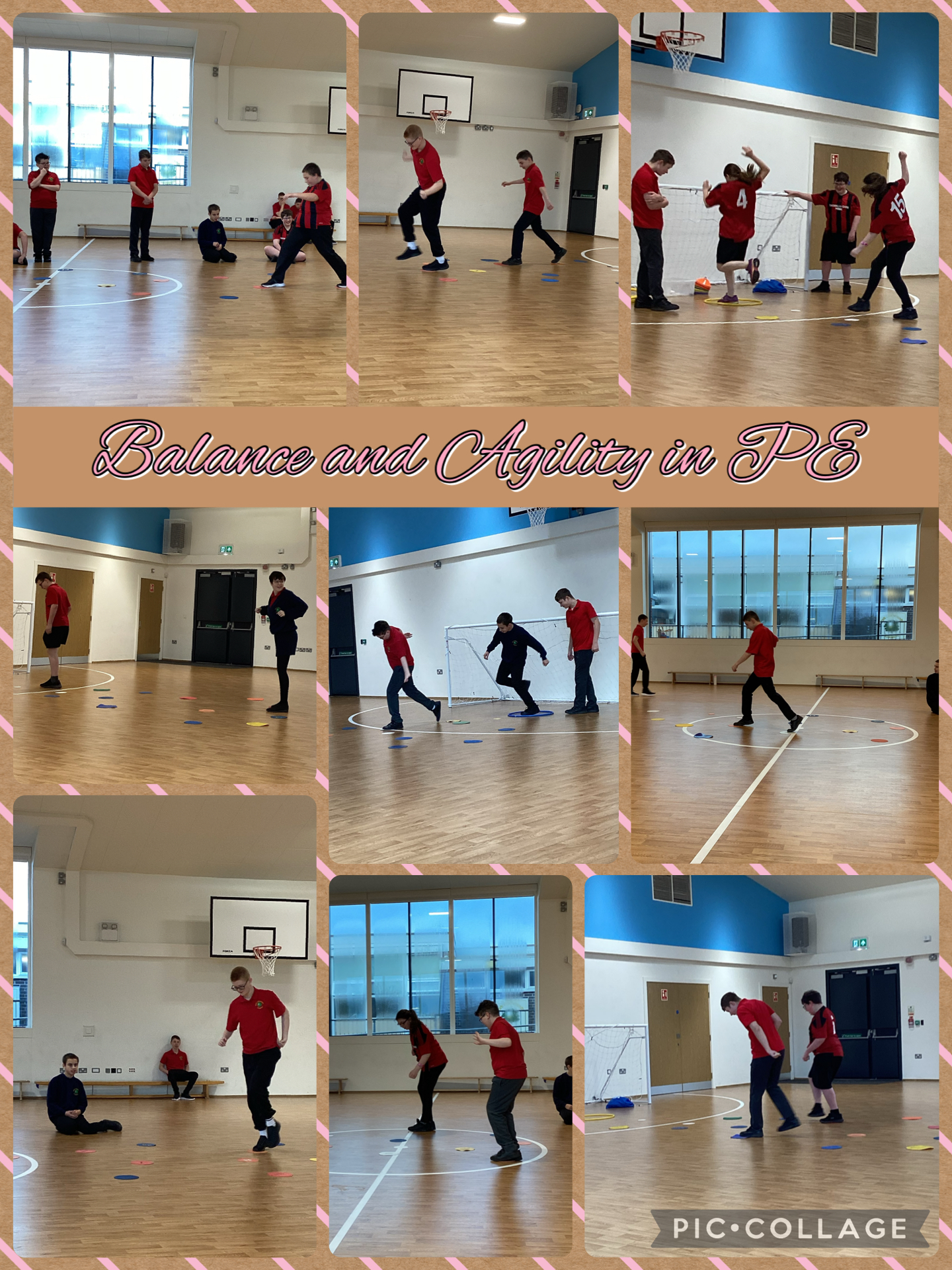 Image of Balance and Agility in PE