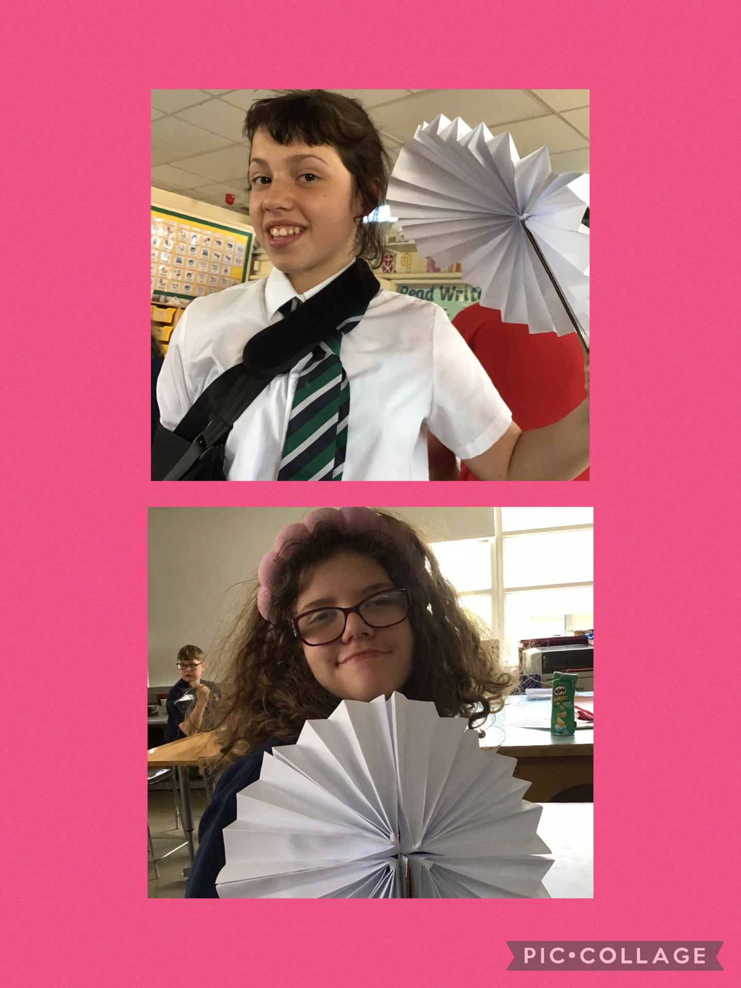 Image of STEM: making paper fans 