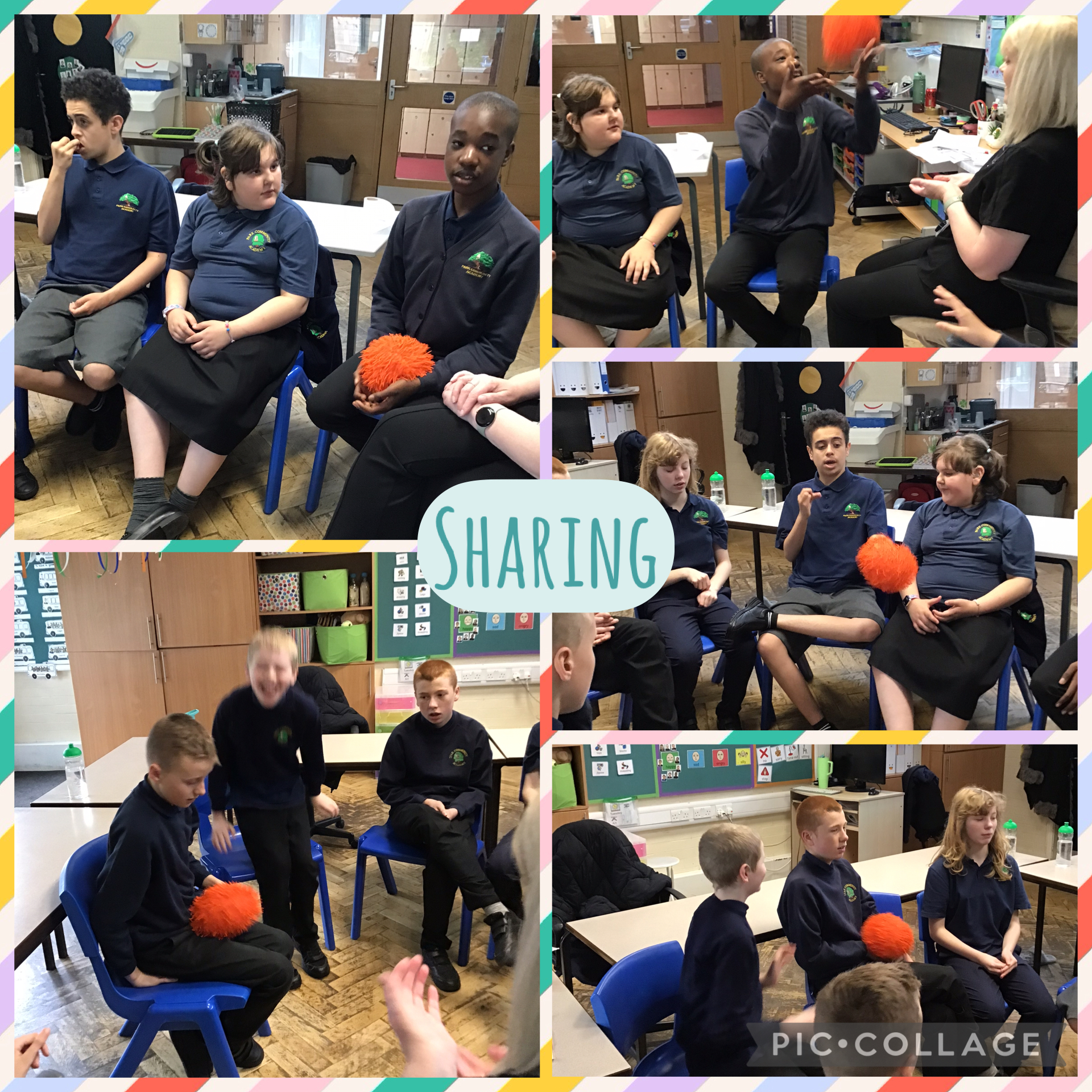 Image of Sharing with our friends 