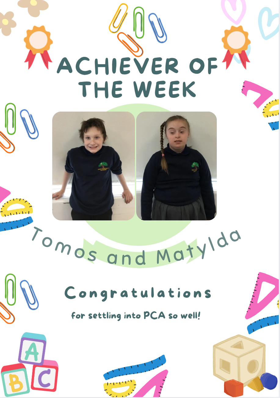 Image of Achiever of the Week