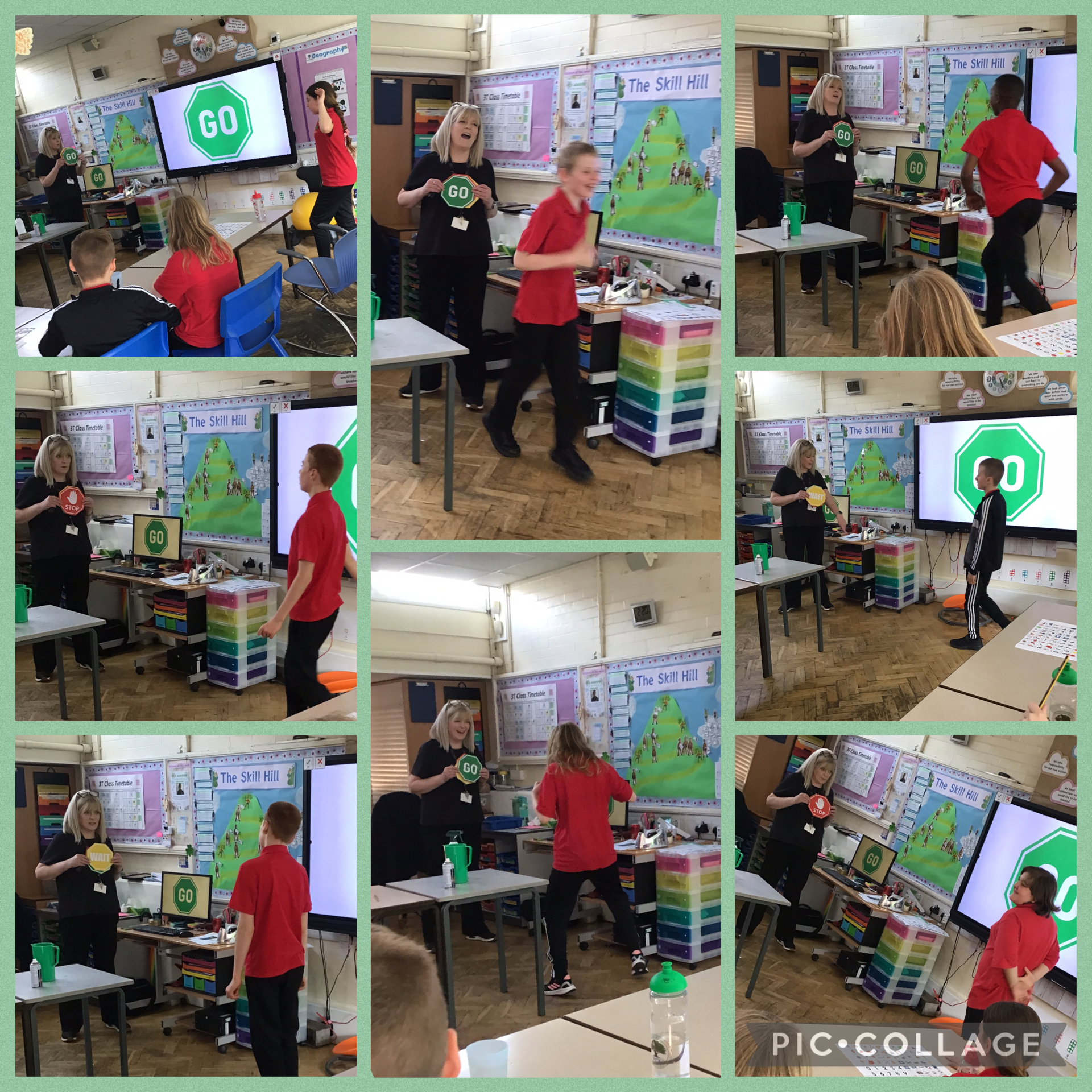 Image of Stop, wait and go!