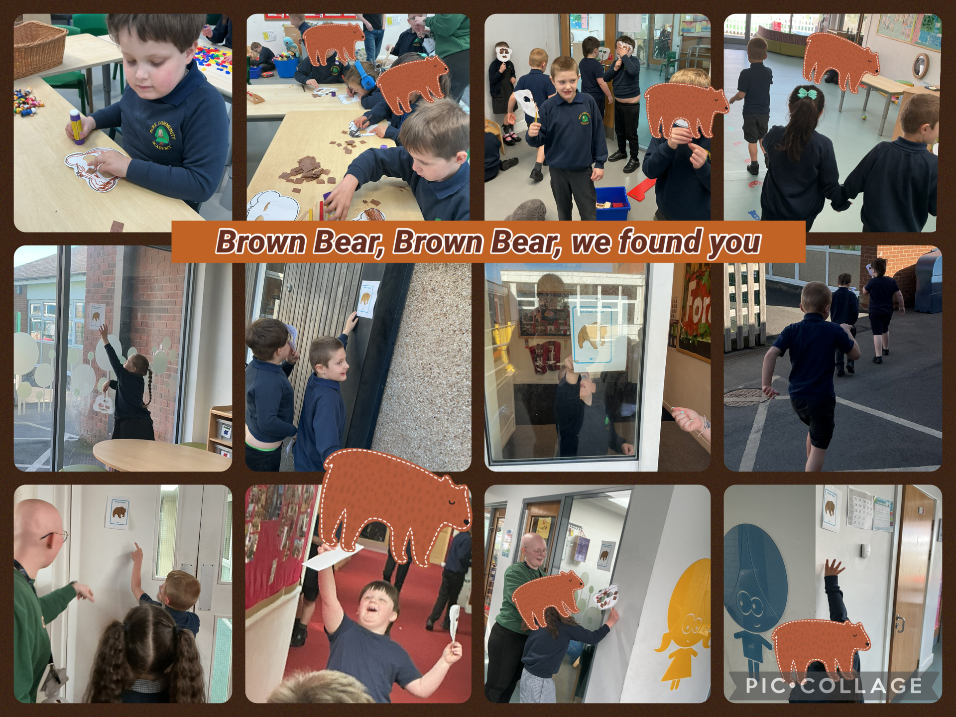 Image of Brown Bear, Brown Bear, we found you! 