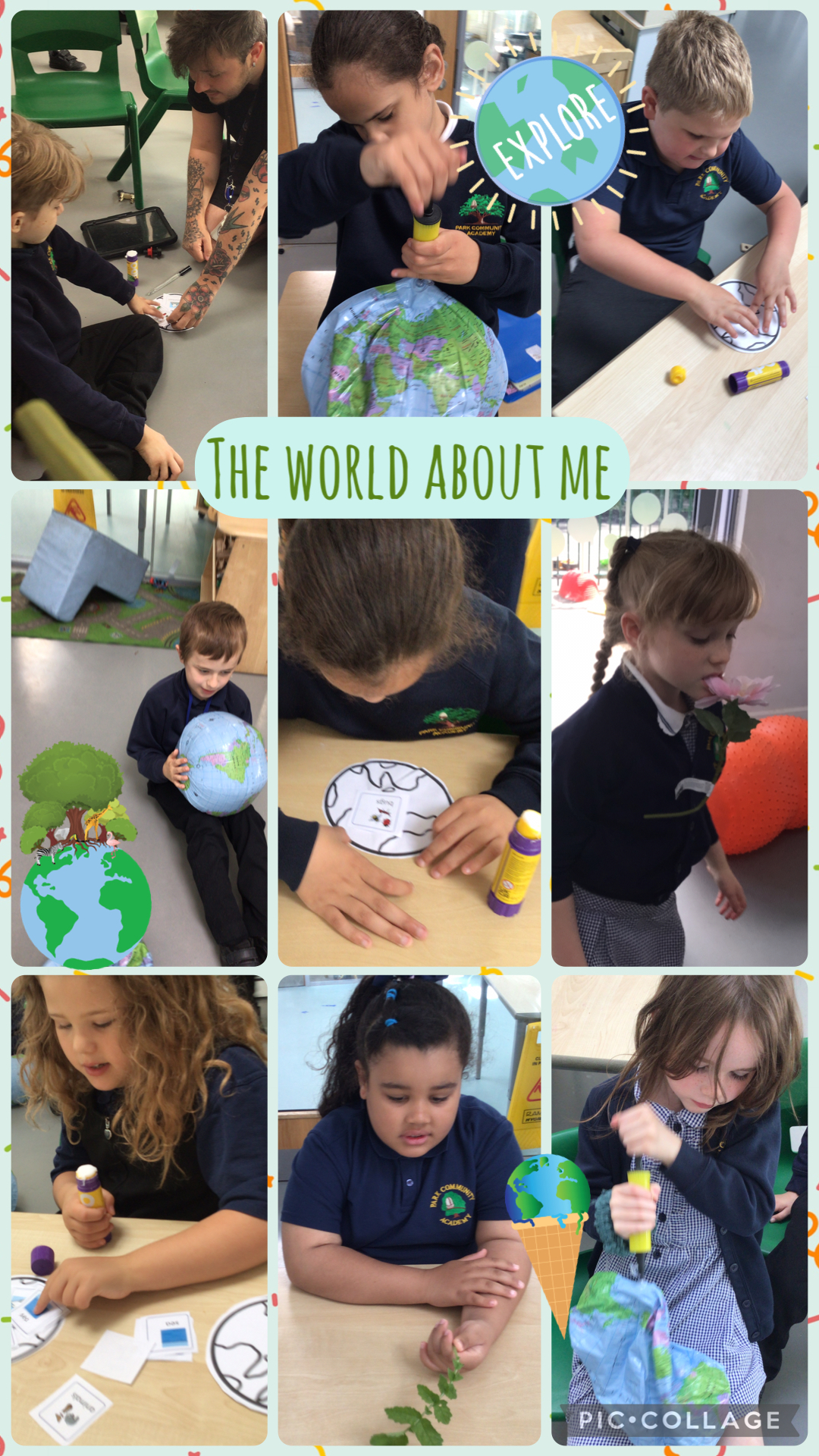 Image of The world about me 