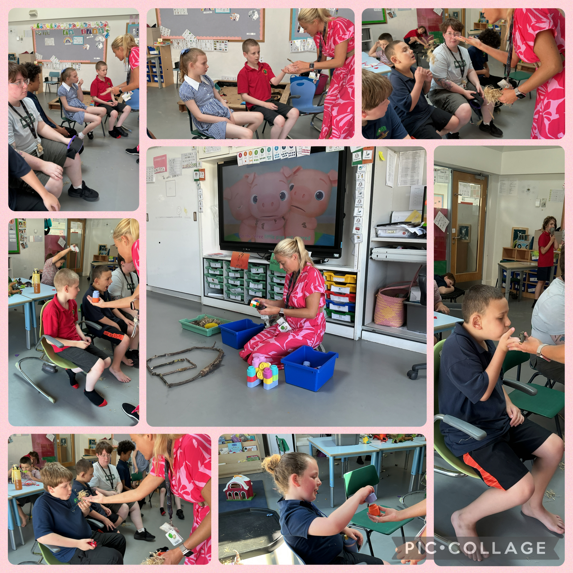 Image of The Three Little Pigs: A Sensory Learning Adventure