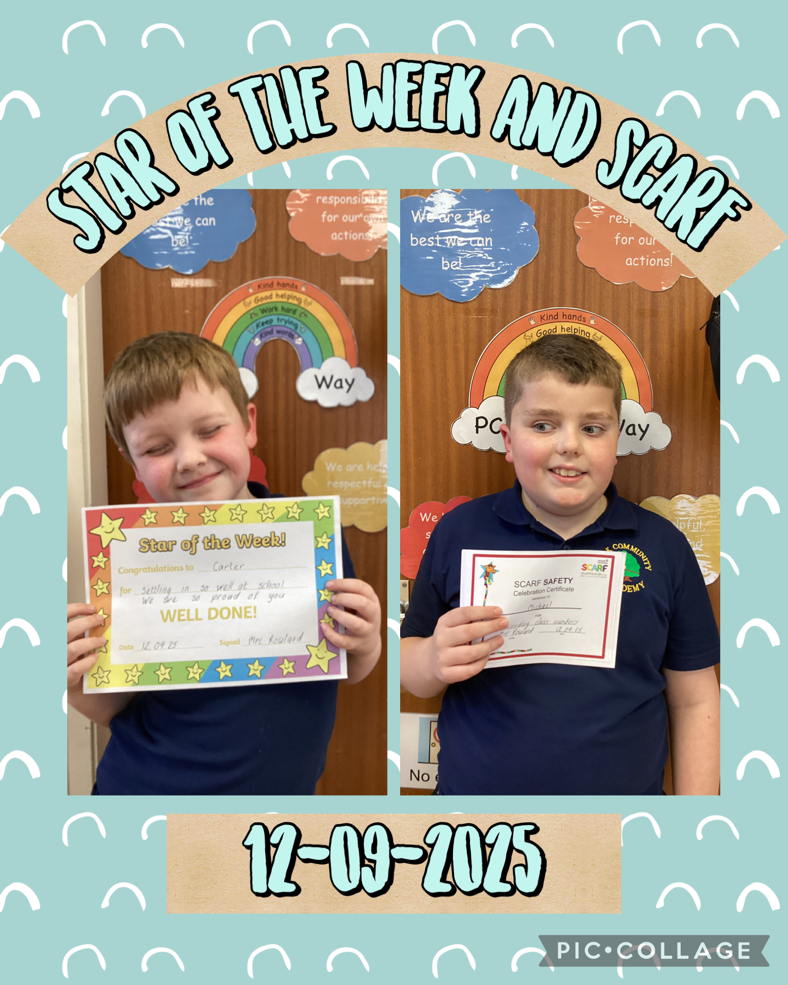 Image of Star of the week and SCARF
