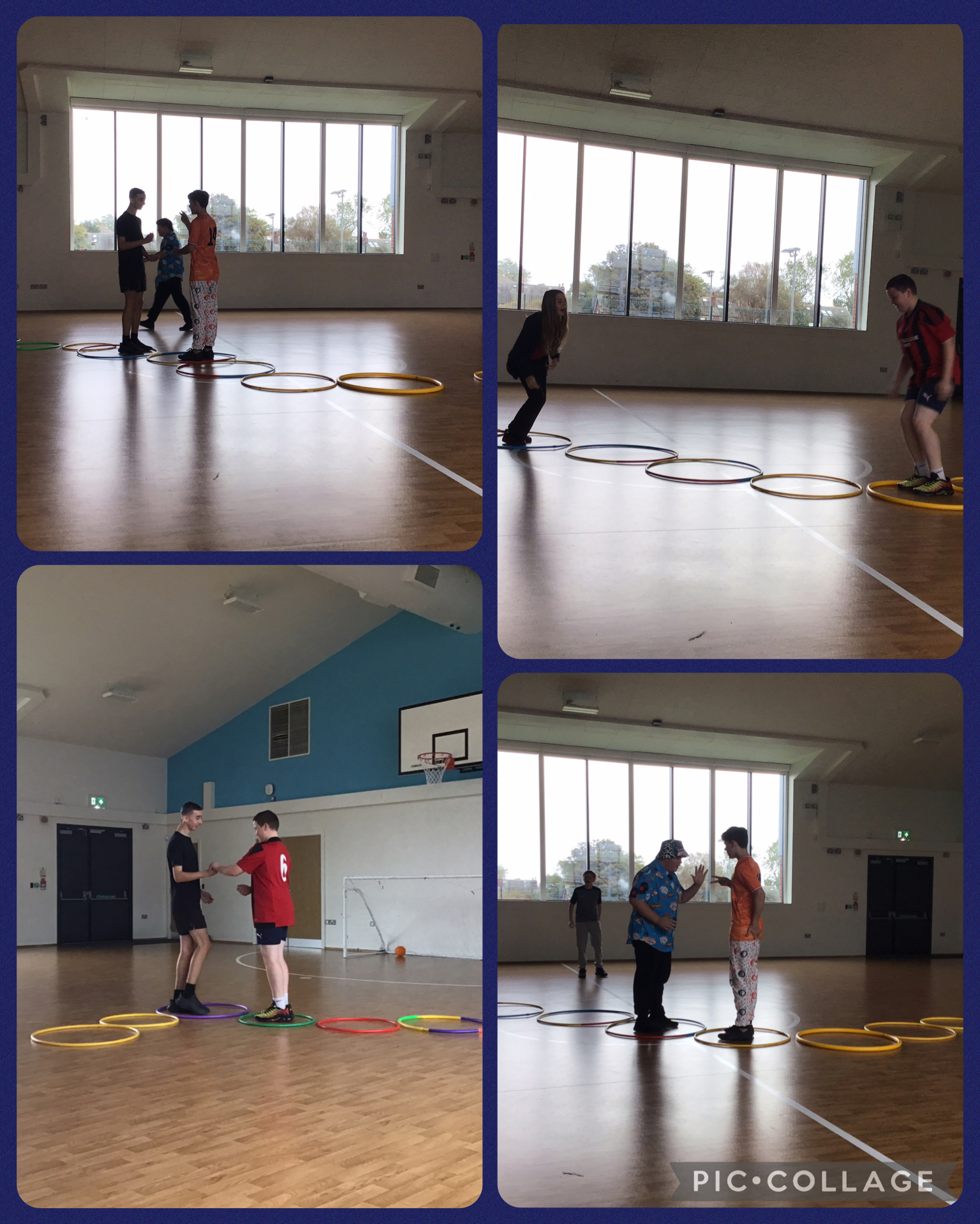 Image of PE: Warm up game 