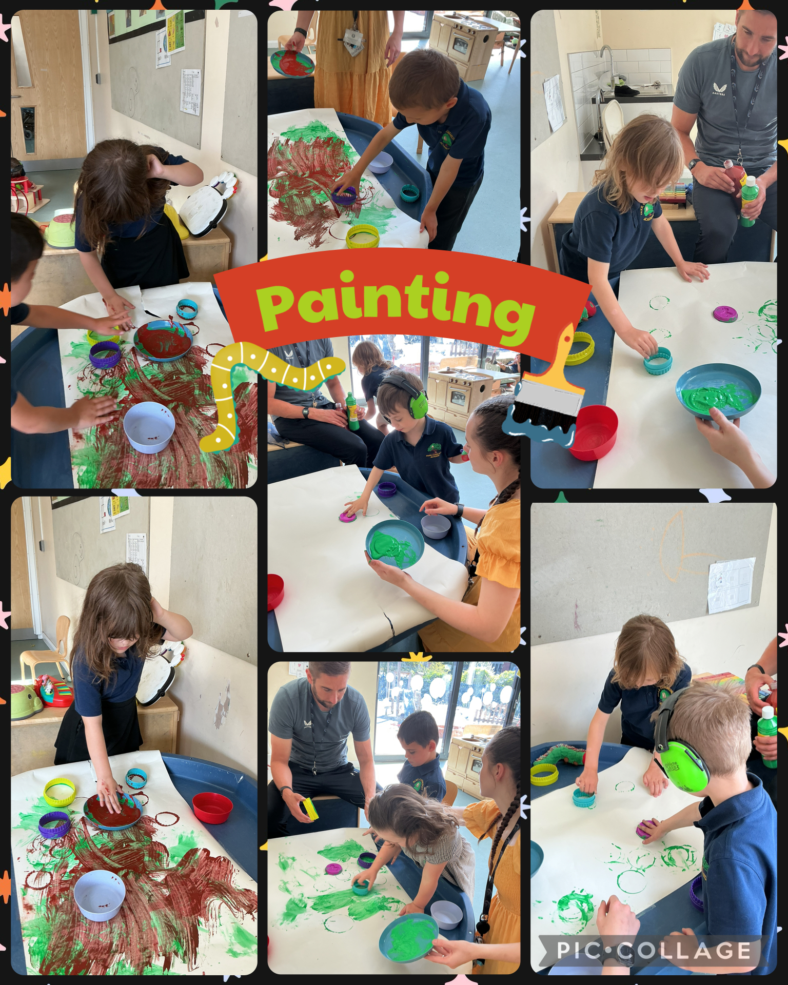 Image of Hungry Caterpillar Painting!