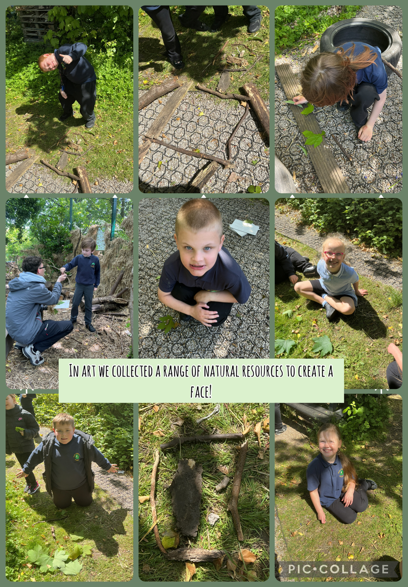 Image of Forest faces!