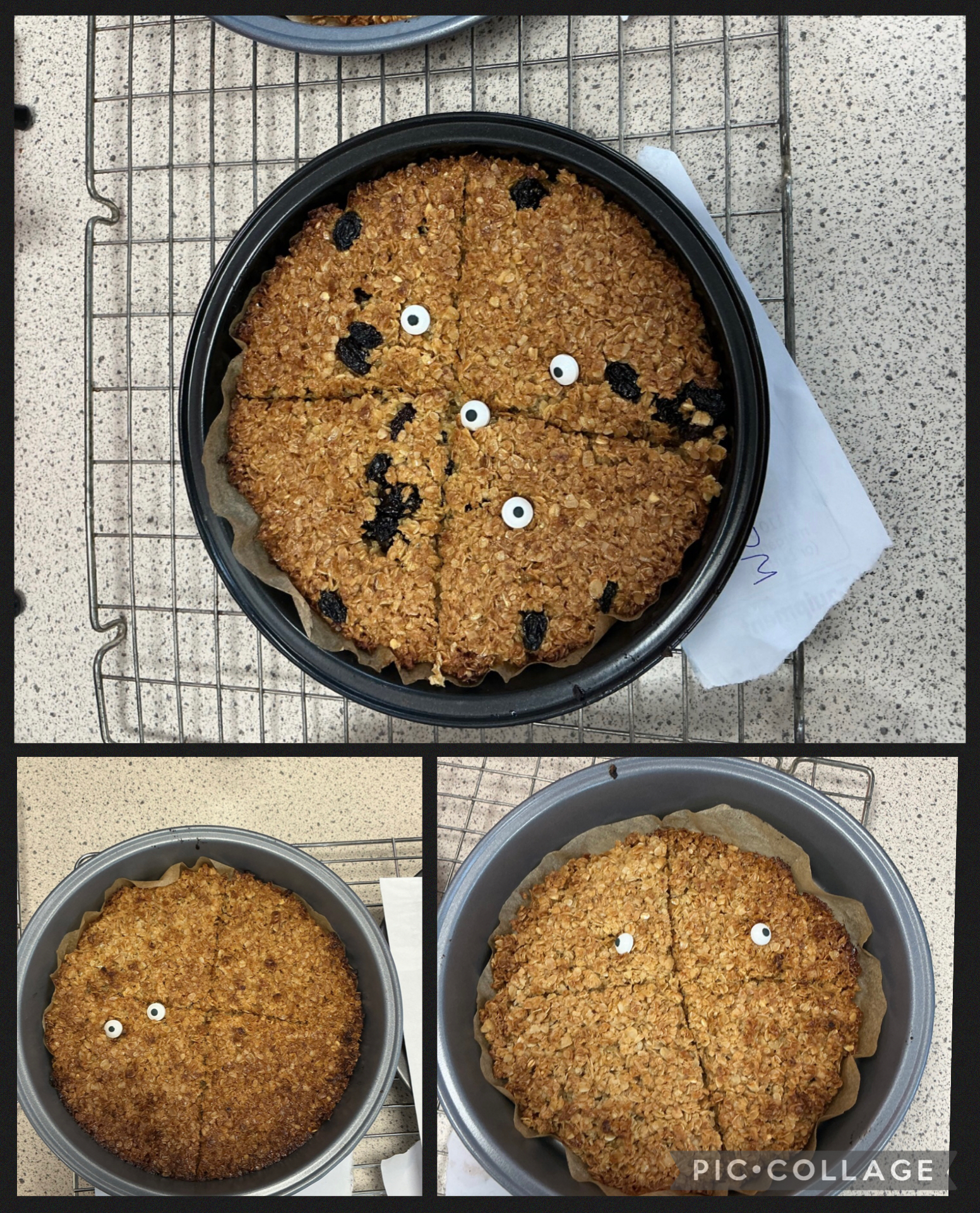 Image of Halloween flapjack 