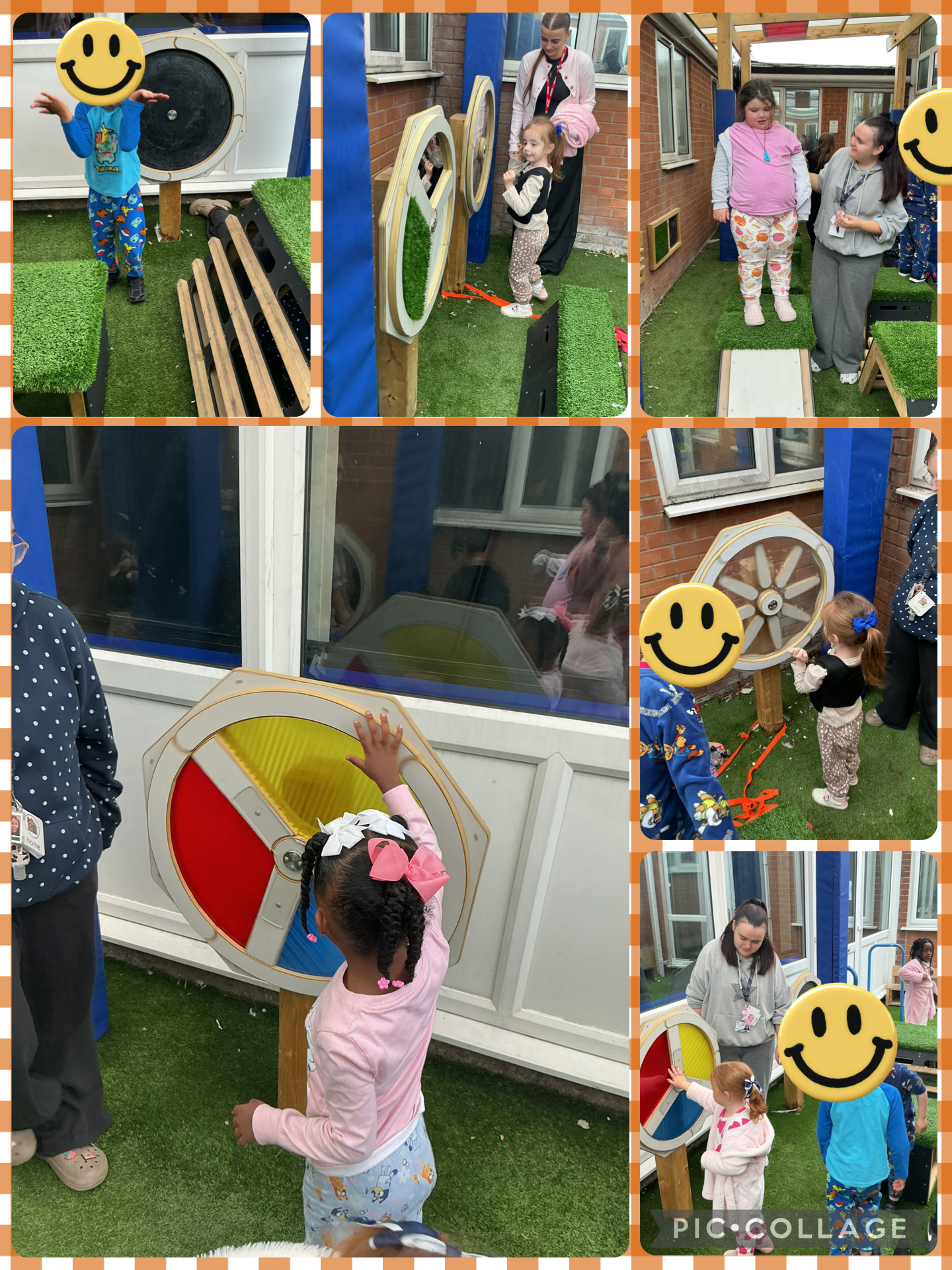 Image of Our first time in the sensory garden 