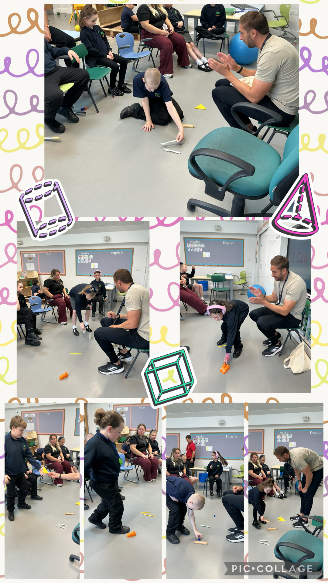 Image of First maths lesson with 2T