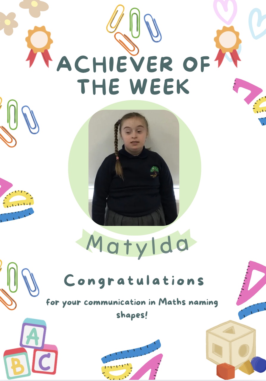Image of Achiever of the week