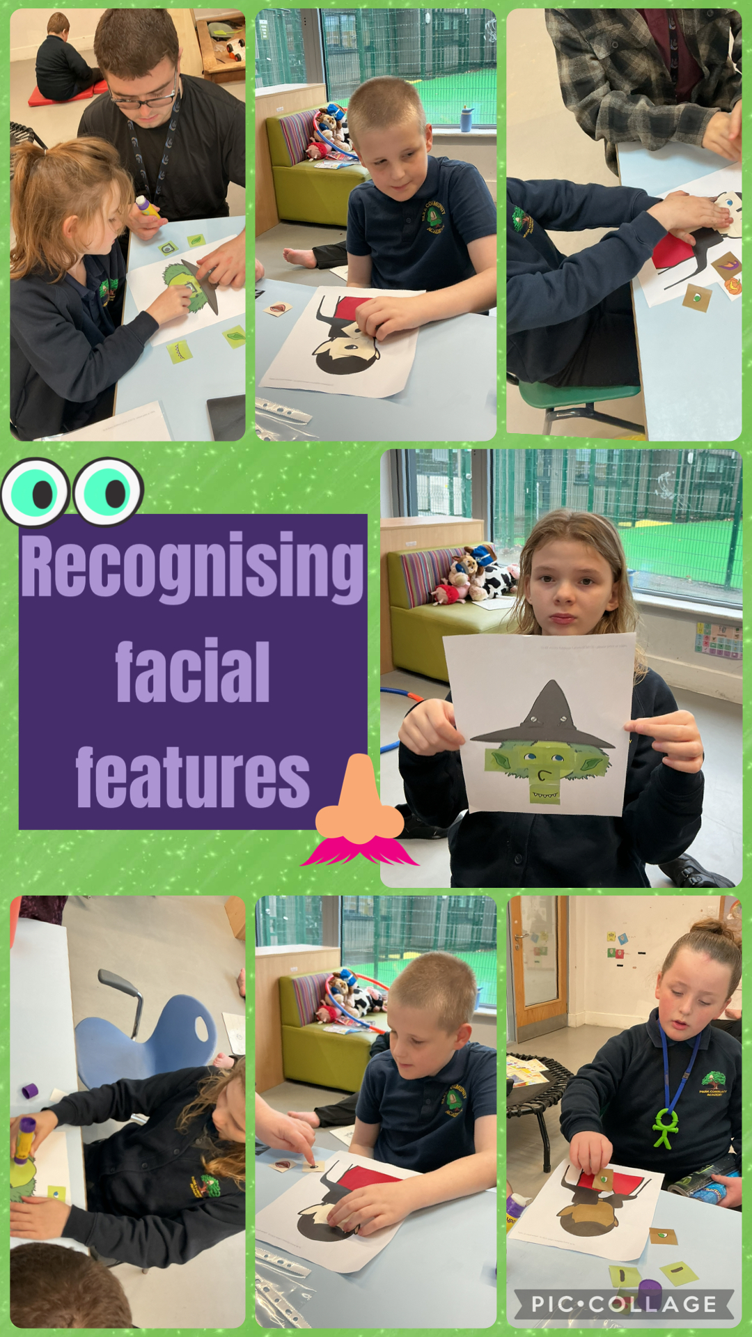 Image of Recognising facial features
