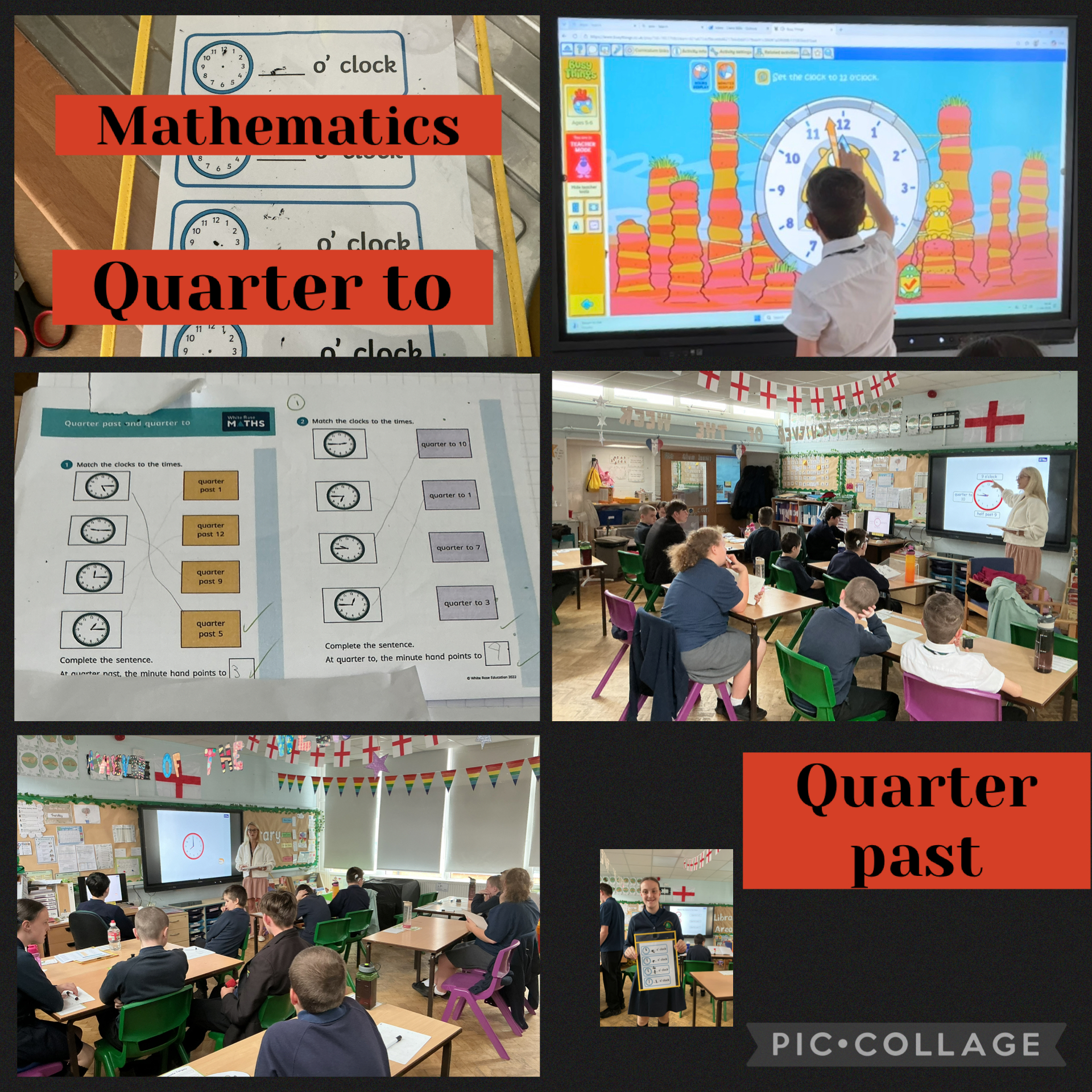 Image of Quarter to, Quarter past! 