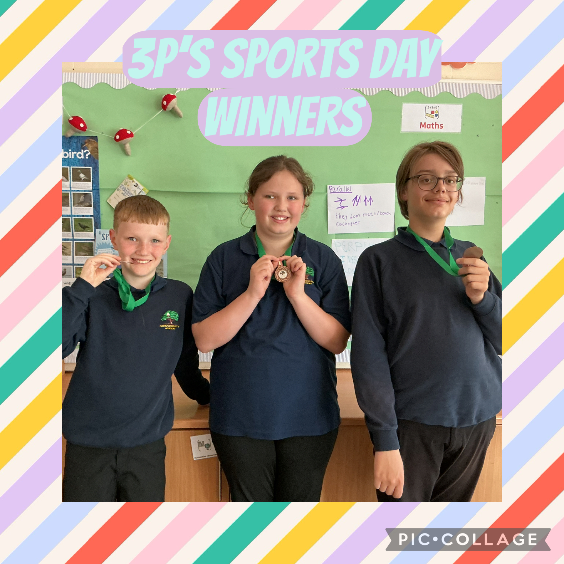 Image of 3P’s sports day champions 