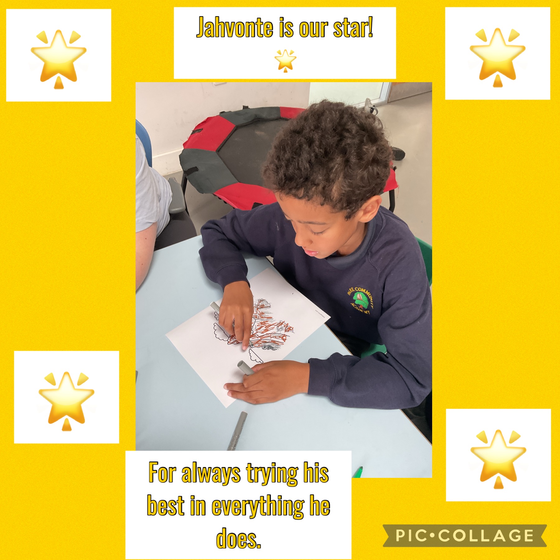 Image of Jahvonte is our achiever of the week. 