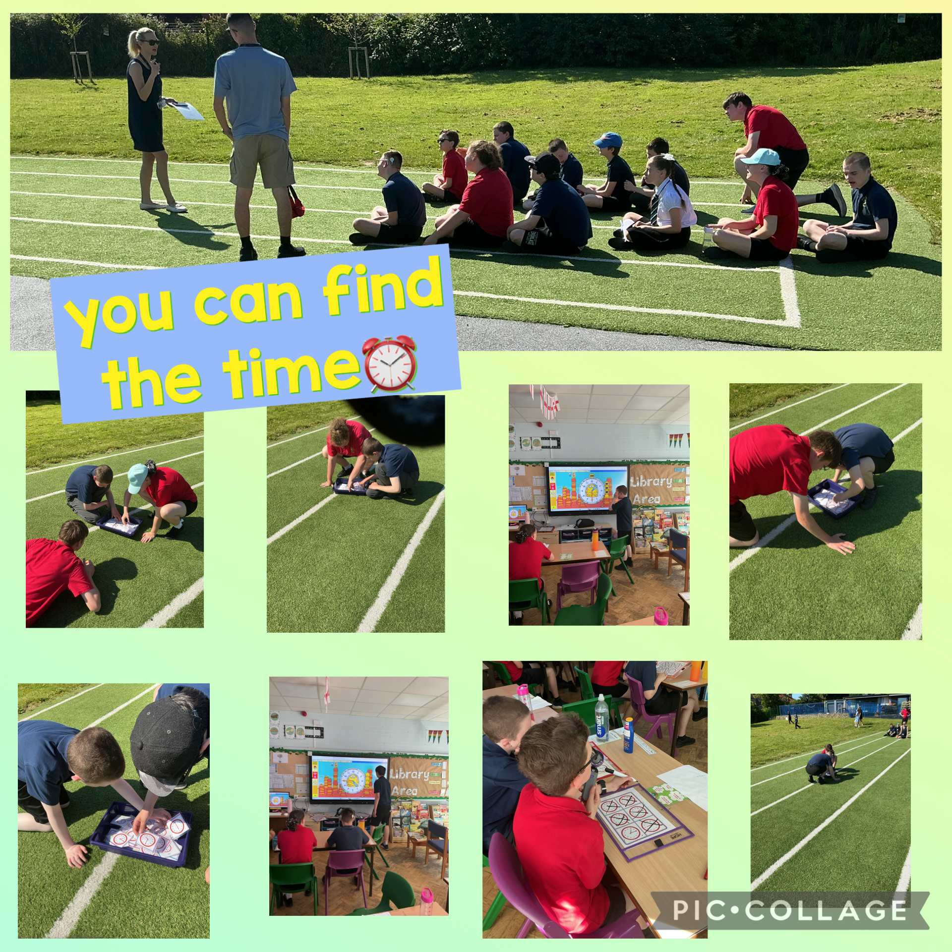 Image of Outdoor learning, Mathematics