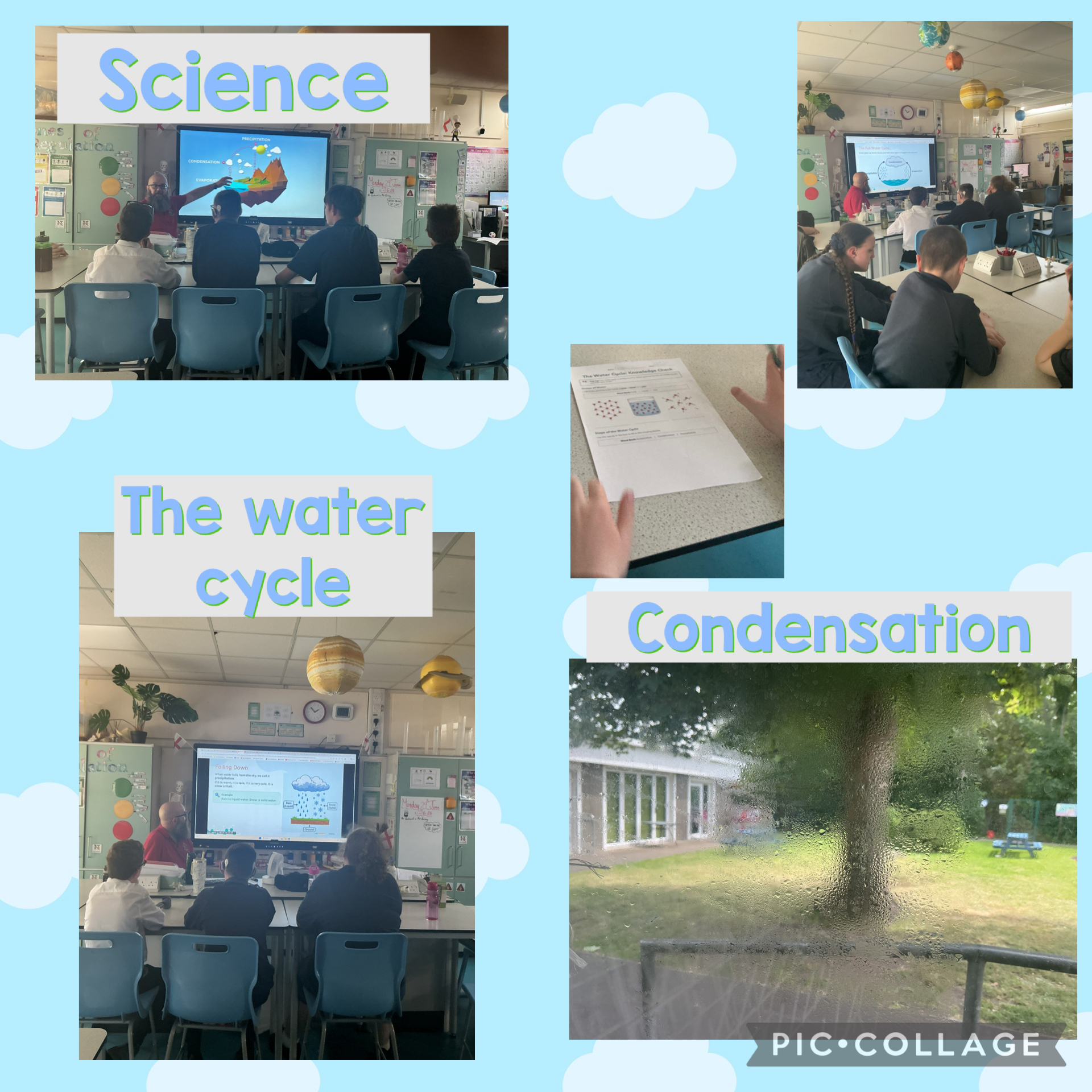 Image of Science “The water cycle 💧”