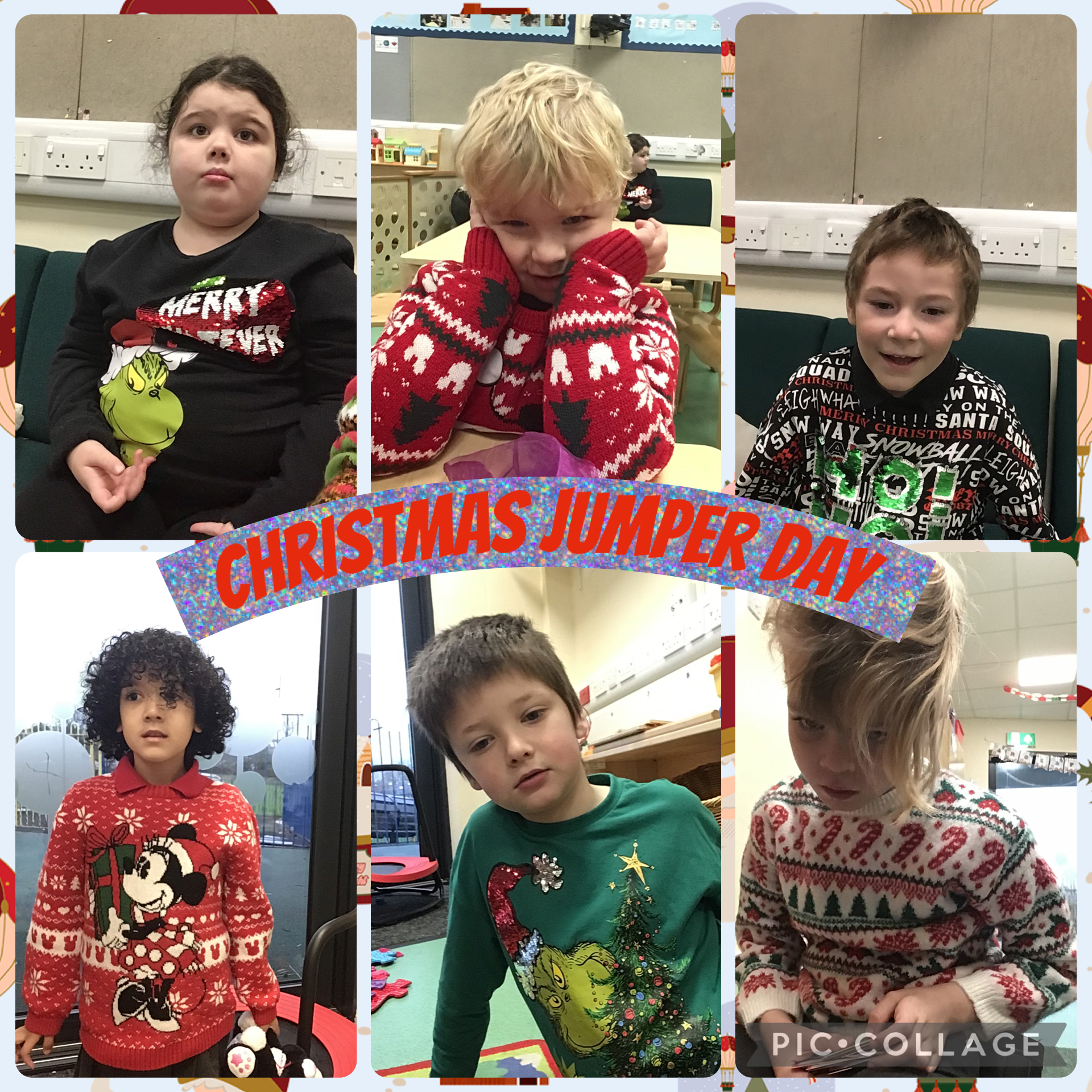 Image of Christmas jumper day