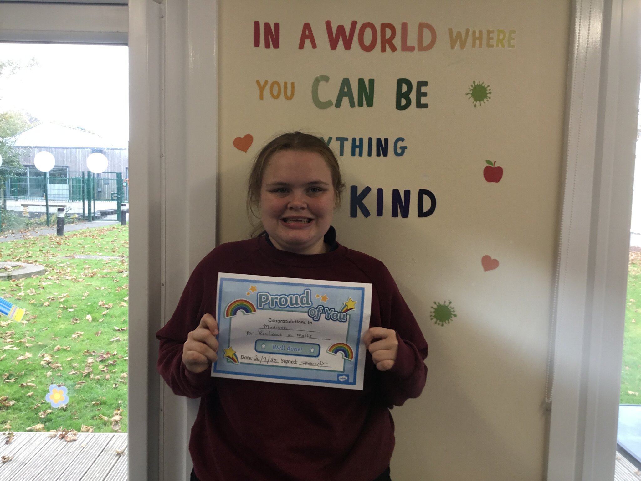 Image of Achiever of the week