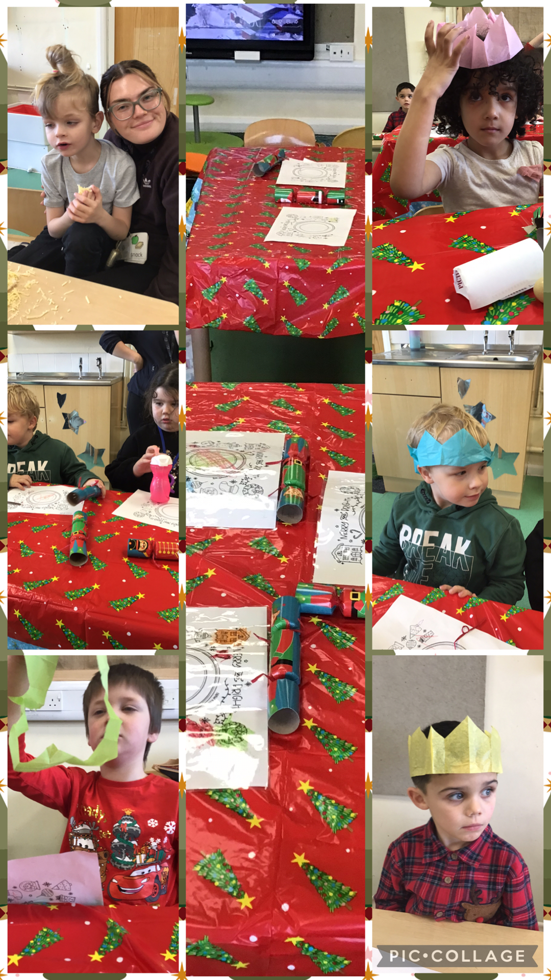 Image of Christmas dinner