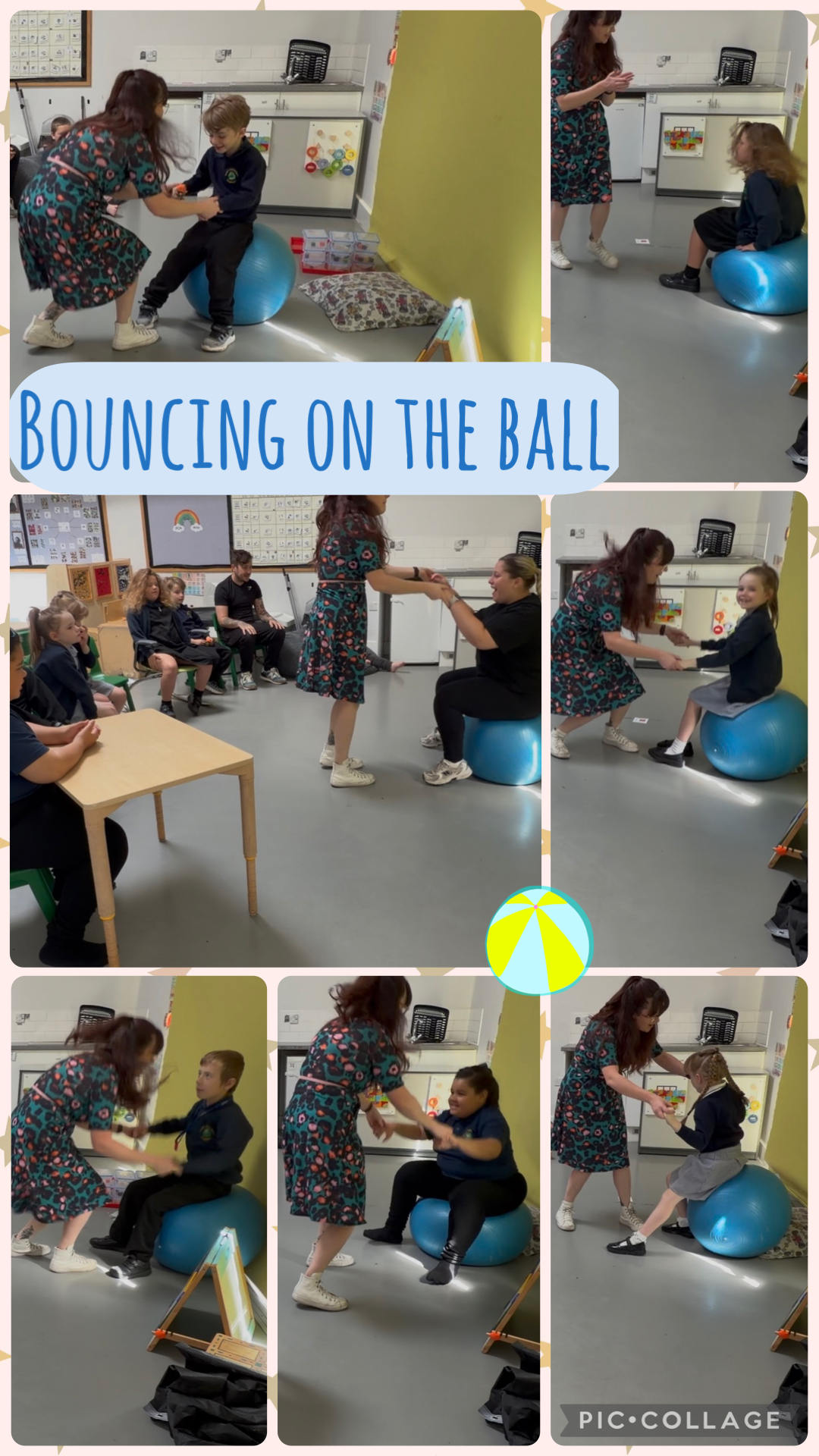 Image of Bouncing on the ball