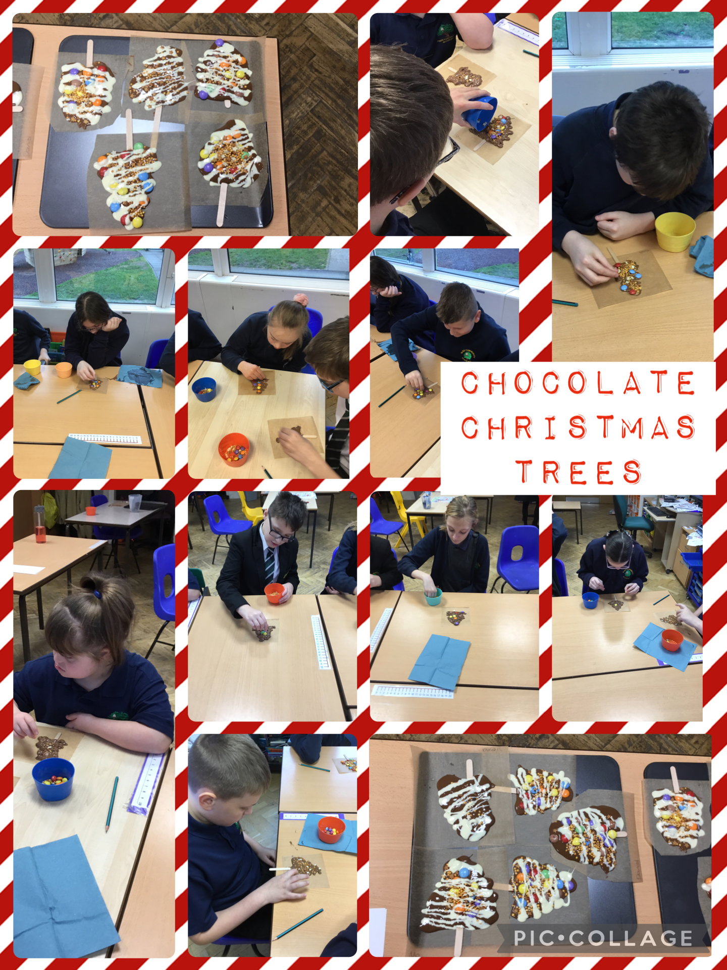 Image of Chocolate Christmas Trees