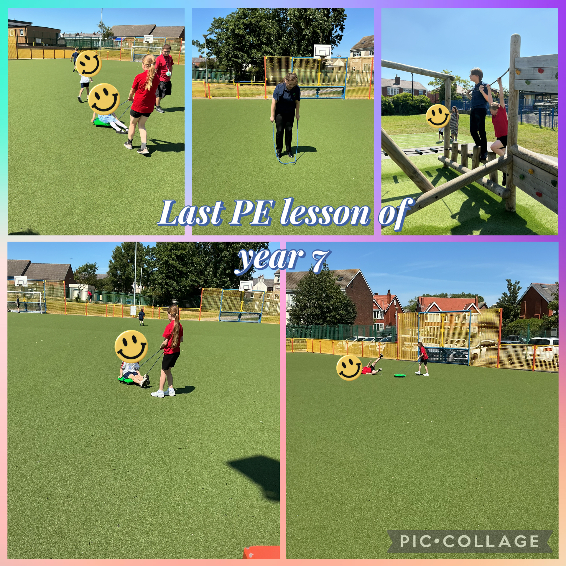 Image of Outside PE lesson 