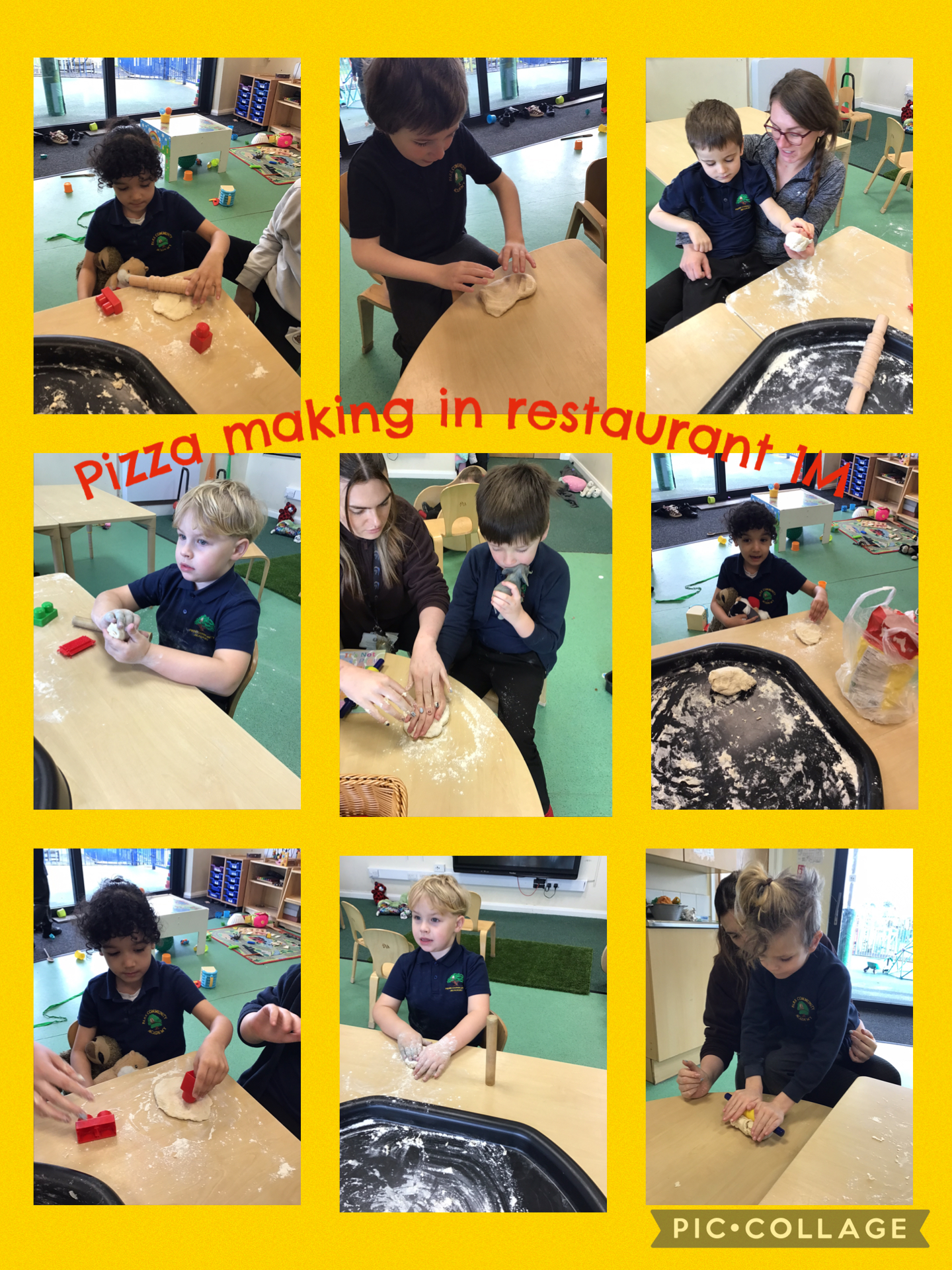 Image of Pizza making