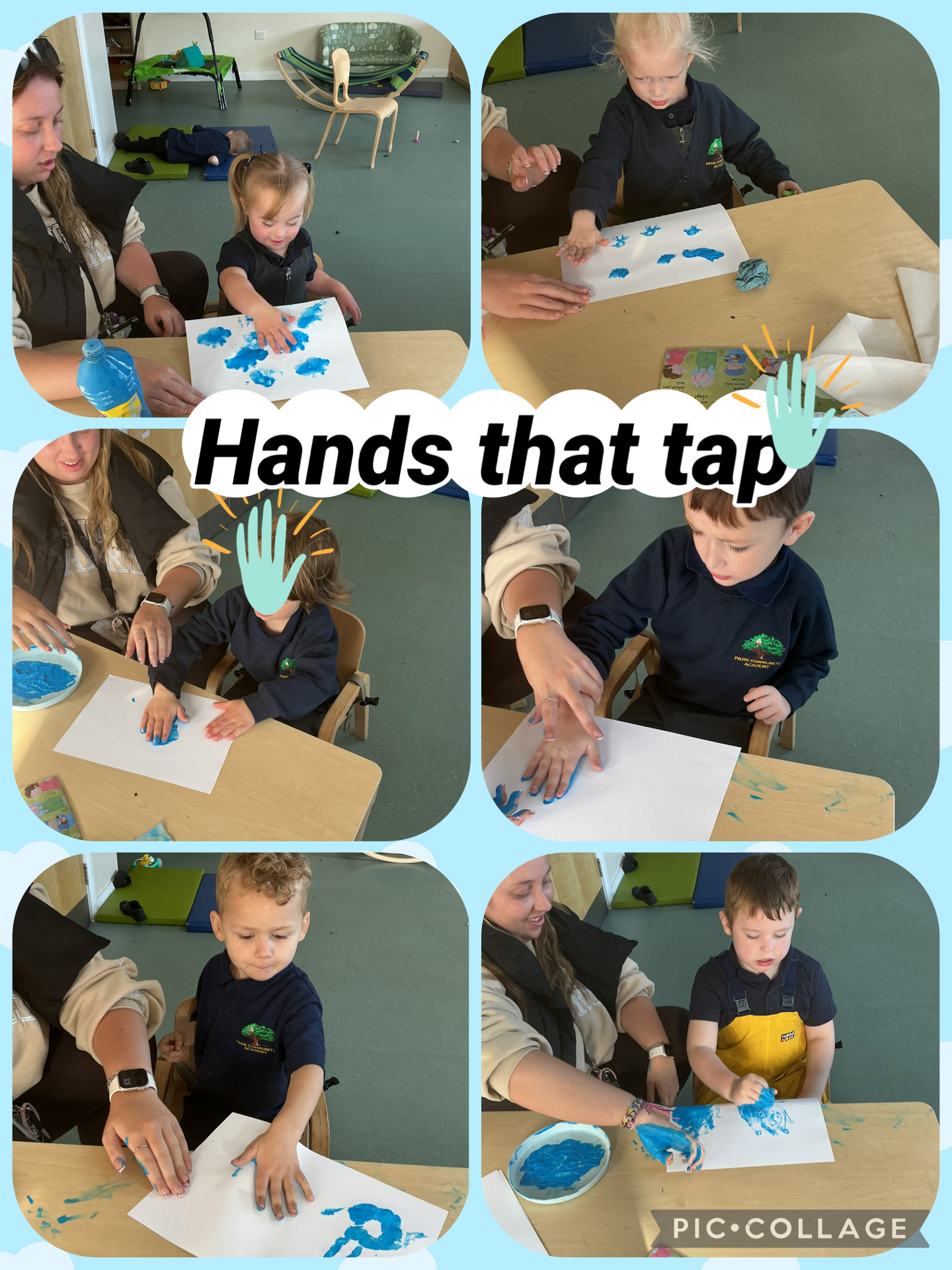 Image of Hands that tap