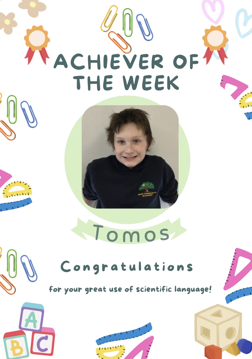 Image of Achiever of the week