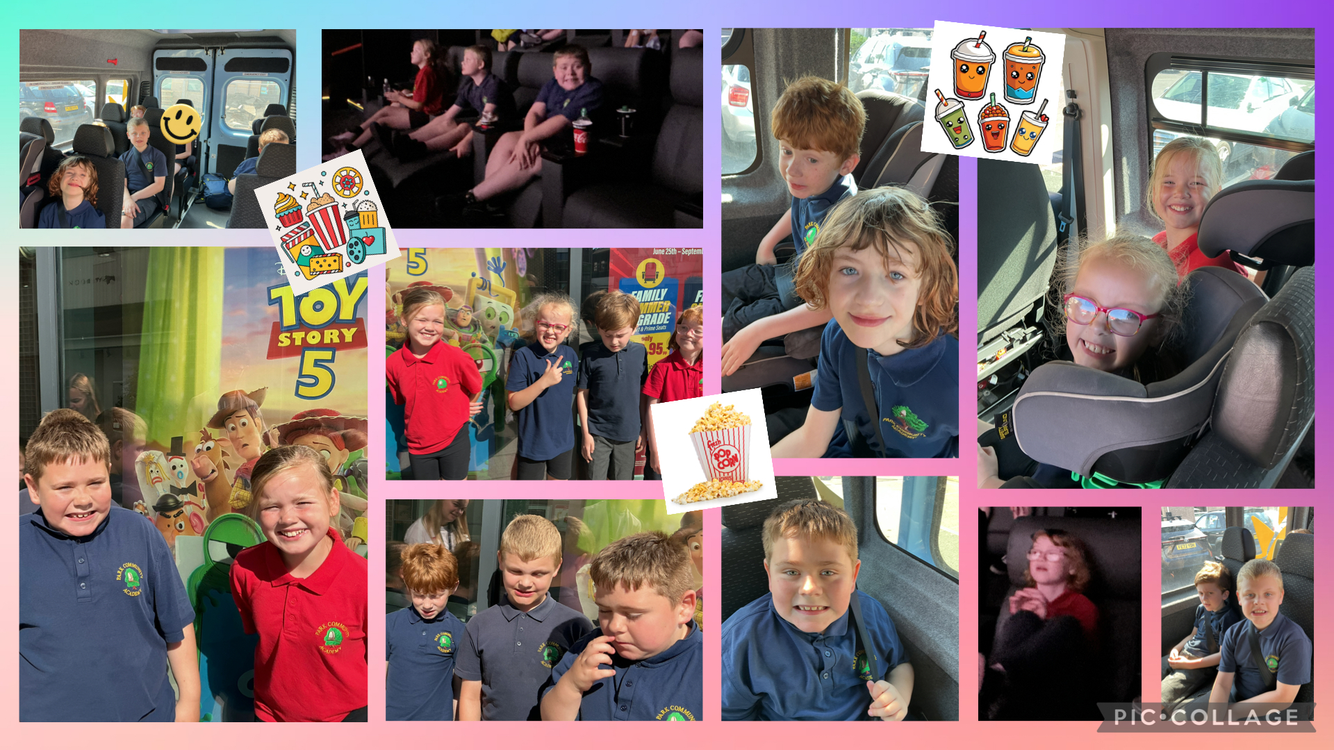 Image of Rewards day cinema trip!