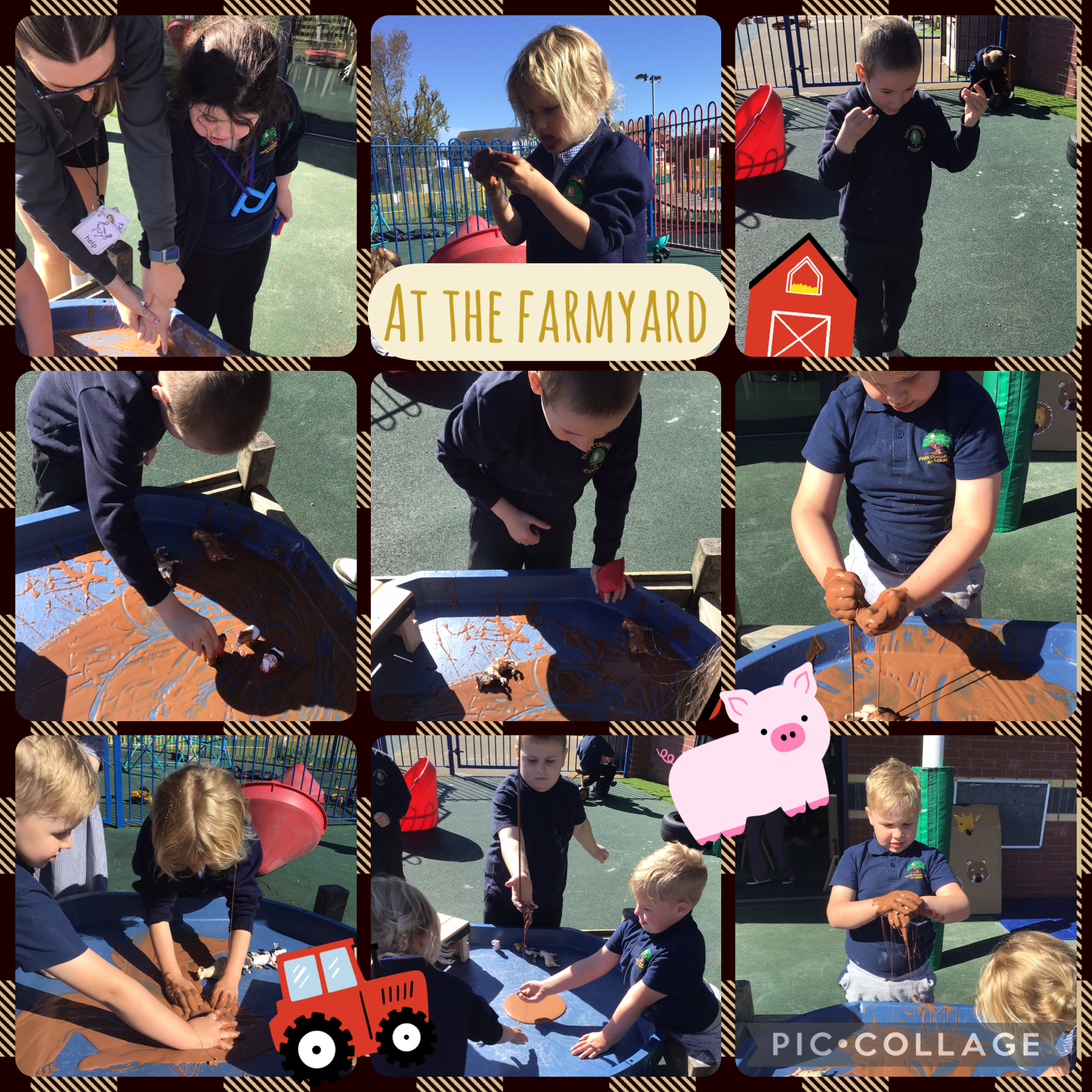 Image of Muddy farm yard