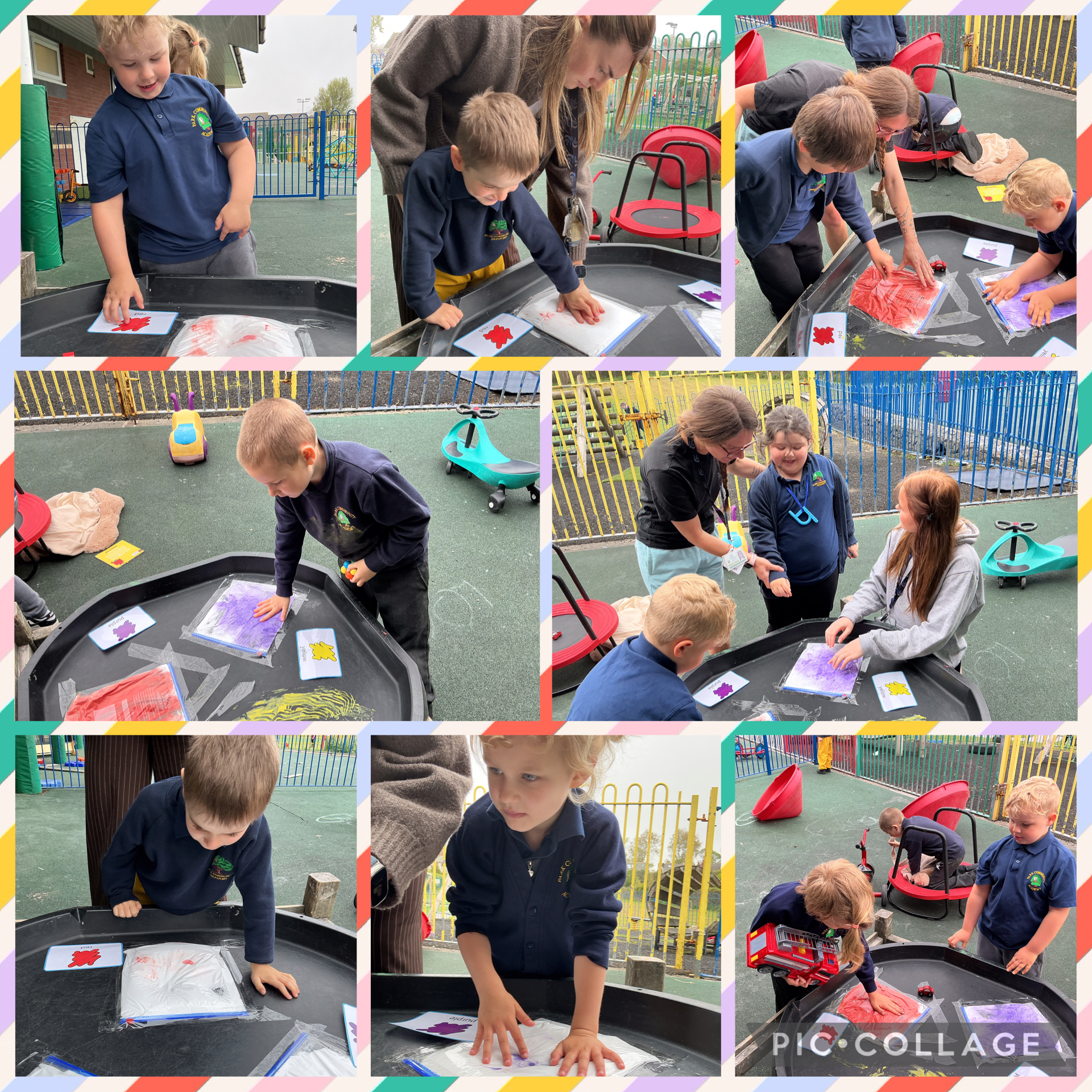 Image of Revealing colours in our RISE session