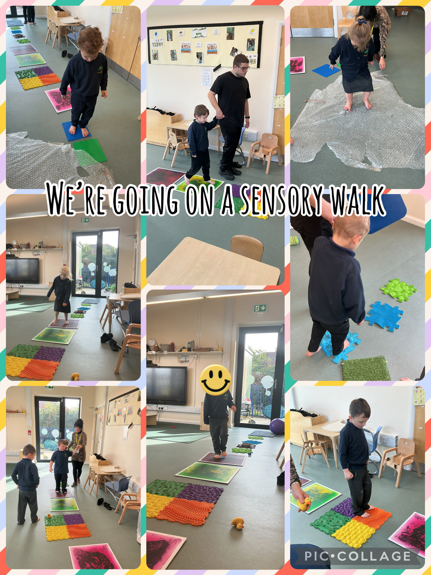 Image of We’re going on a sensory walk