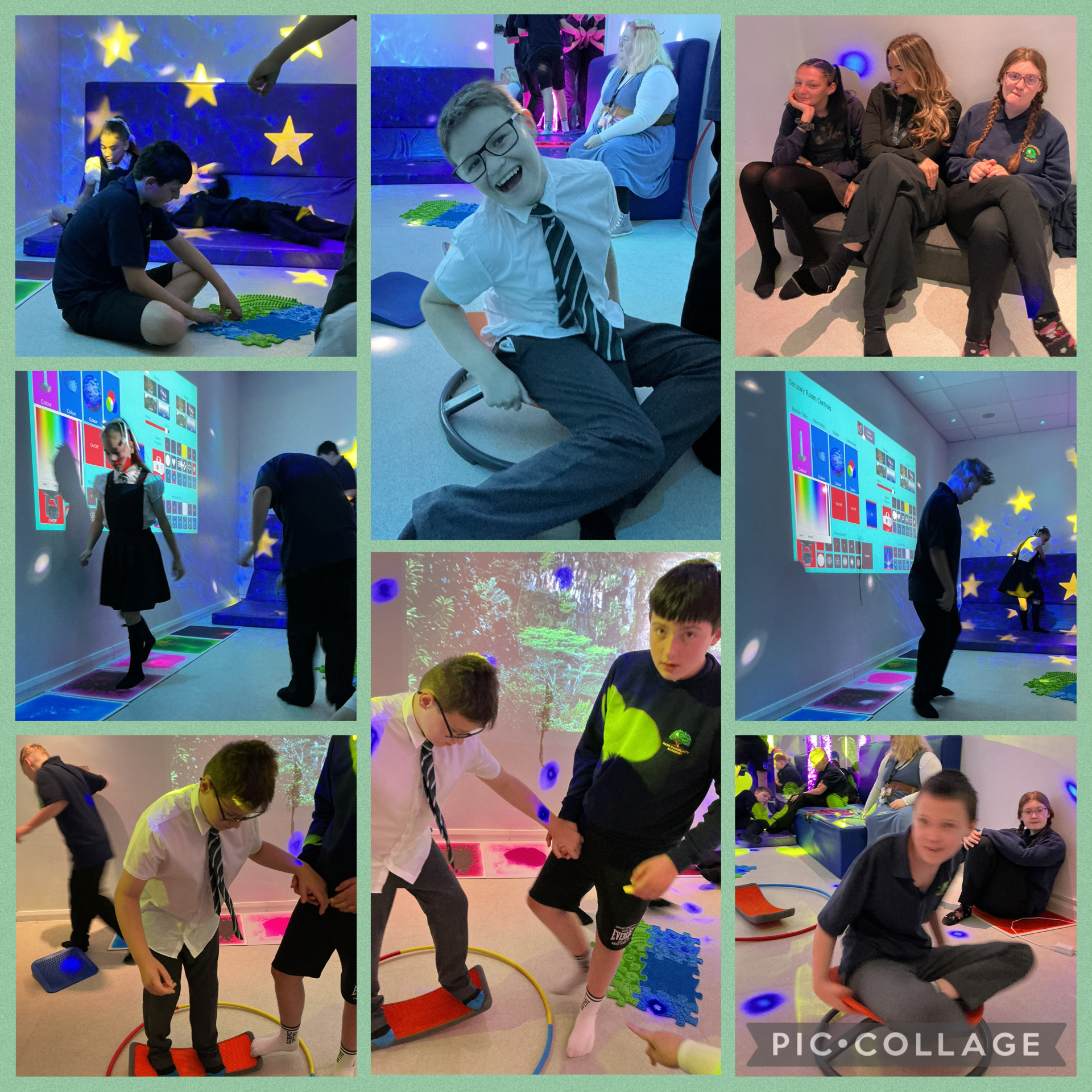 Image of Sensory room time! 