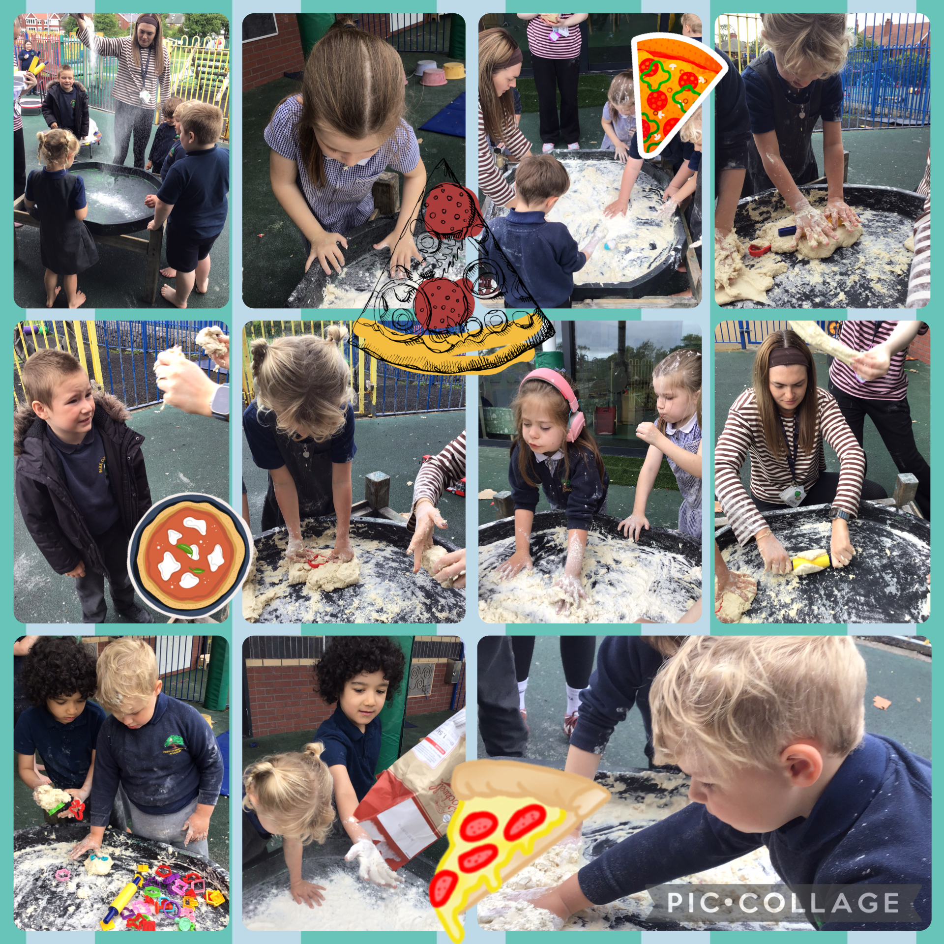 Image of Pizza making