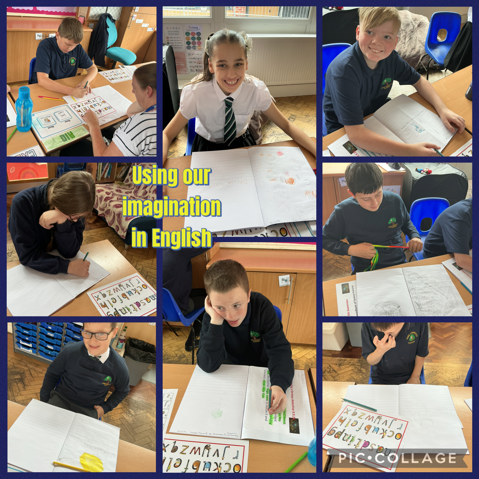 Image of In English we are learning about fantasy features 🧚🦄🧌